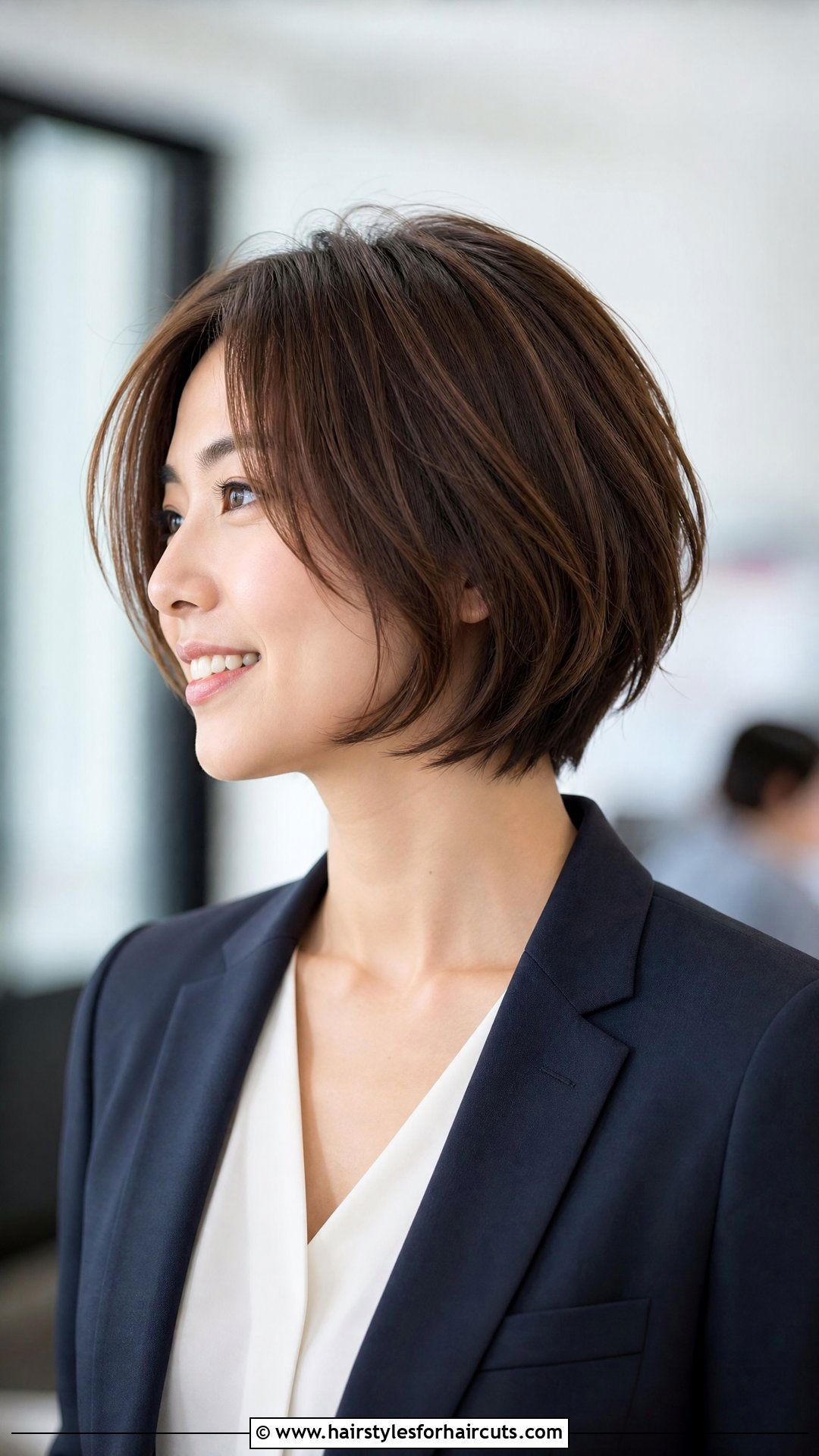 Layered Short Bob - 25 beginner transition hairstyles for short hair - 25 beginner transition hairstyles for short hair