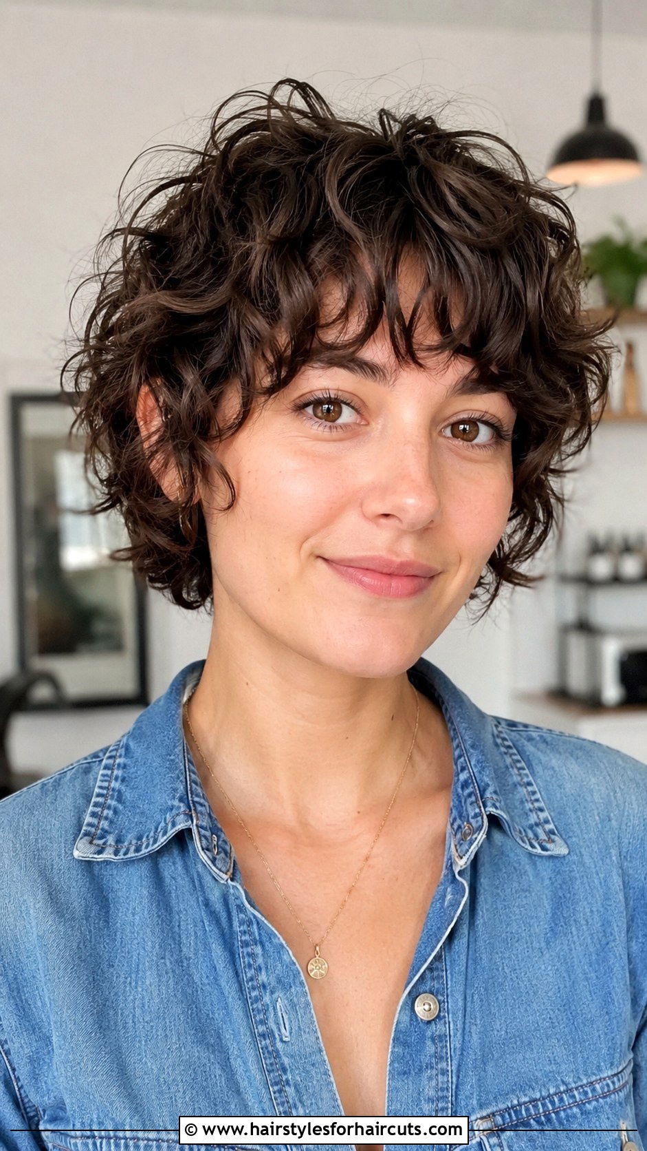 Layered Short Curly Shag - 25 curly haircuts in layers - 25 curly haircuts in layers