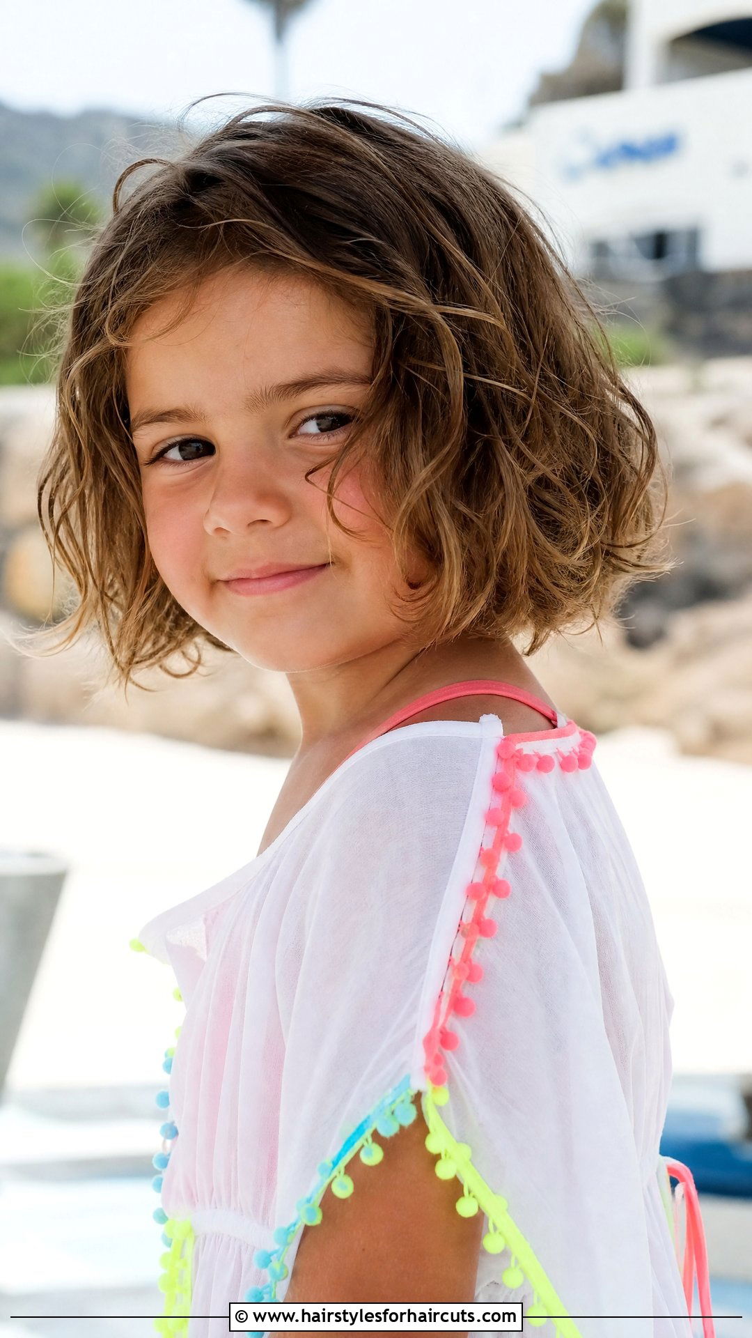 Layered Short Wavy Haircut - 25 layered short hair little girl haircuts - 25 layered short hair little girl haircuts