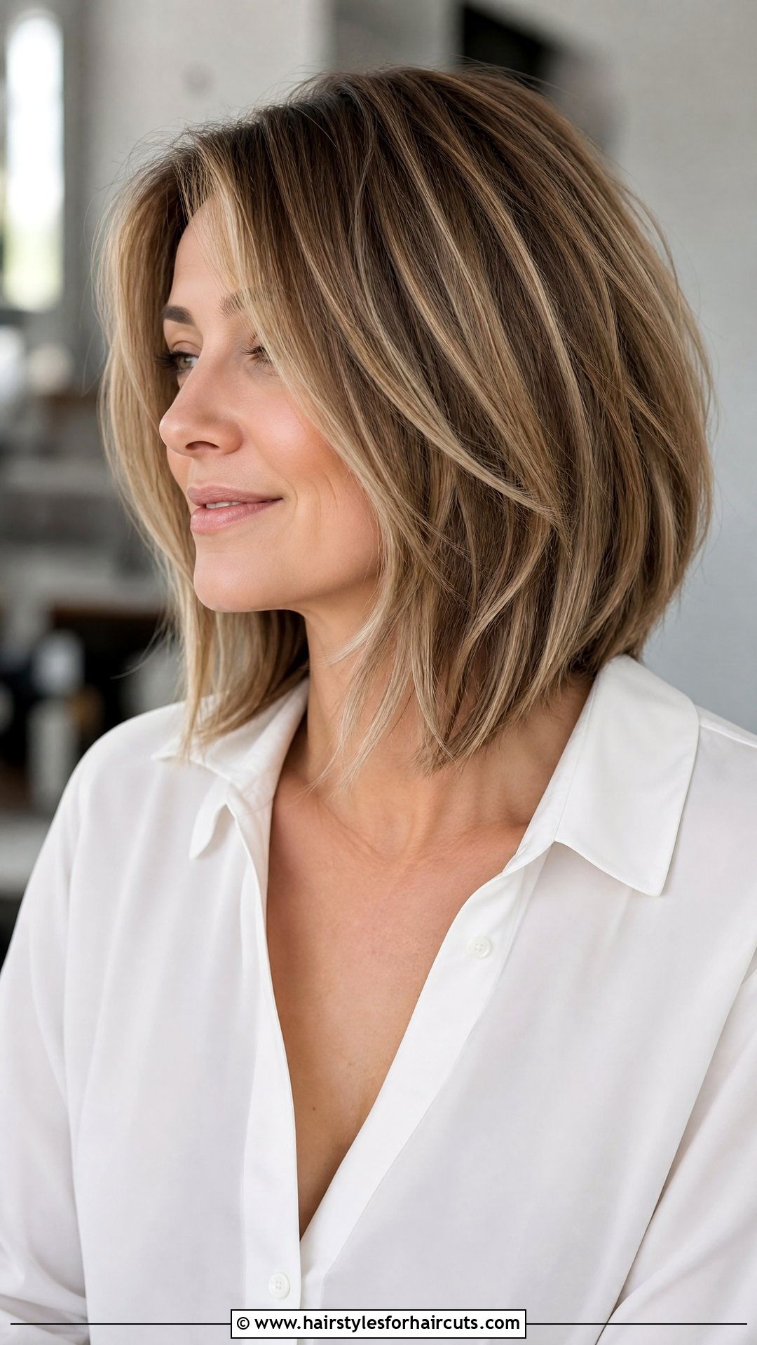 Layered Shoulder Length Bob - 25 layered haircuts shoulder length hair - 25 layered haircuts shoulder length hair