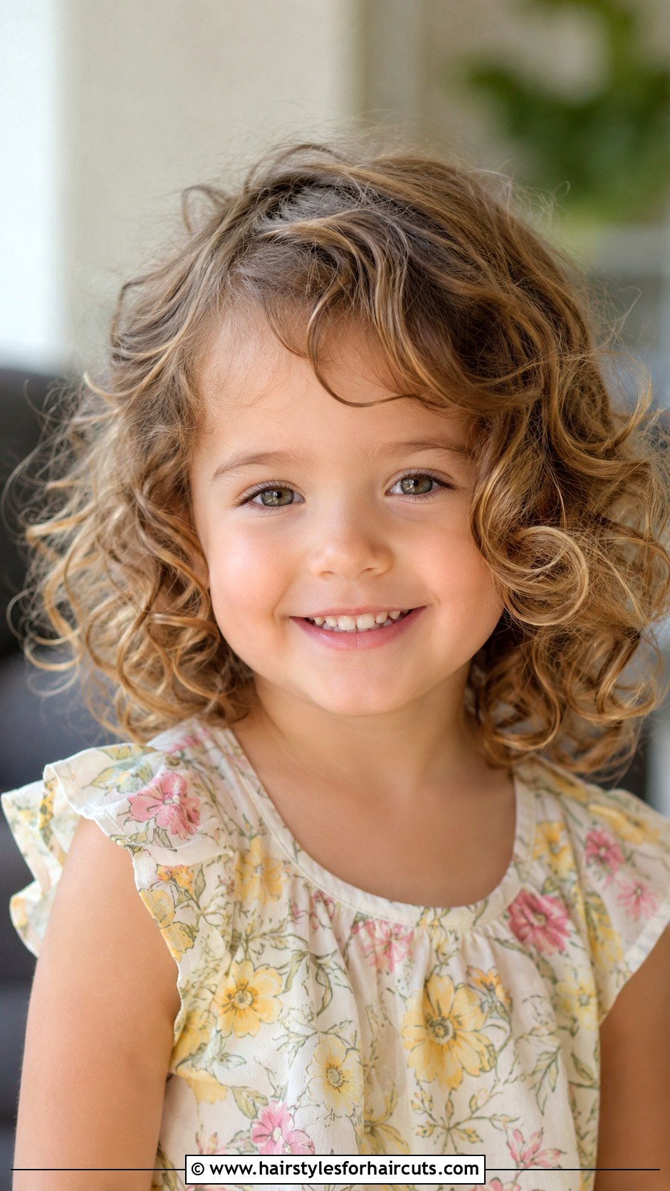 Layered Shoulder Length Curly Cut - 25 toddler girl curly haircuts - 25 toddler girl curly haircuts