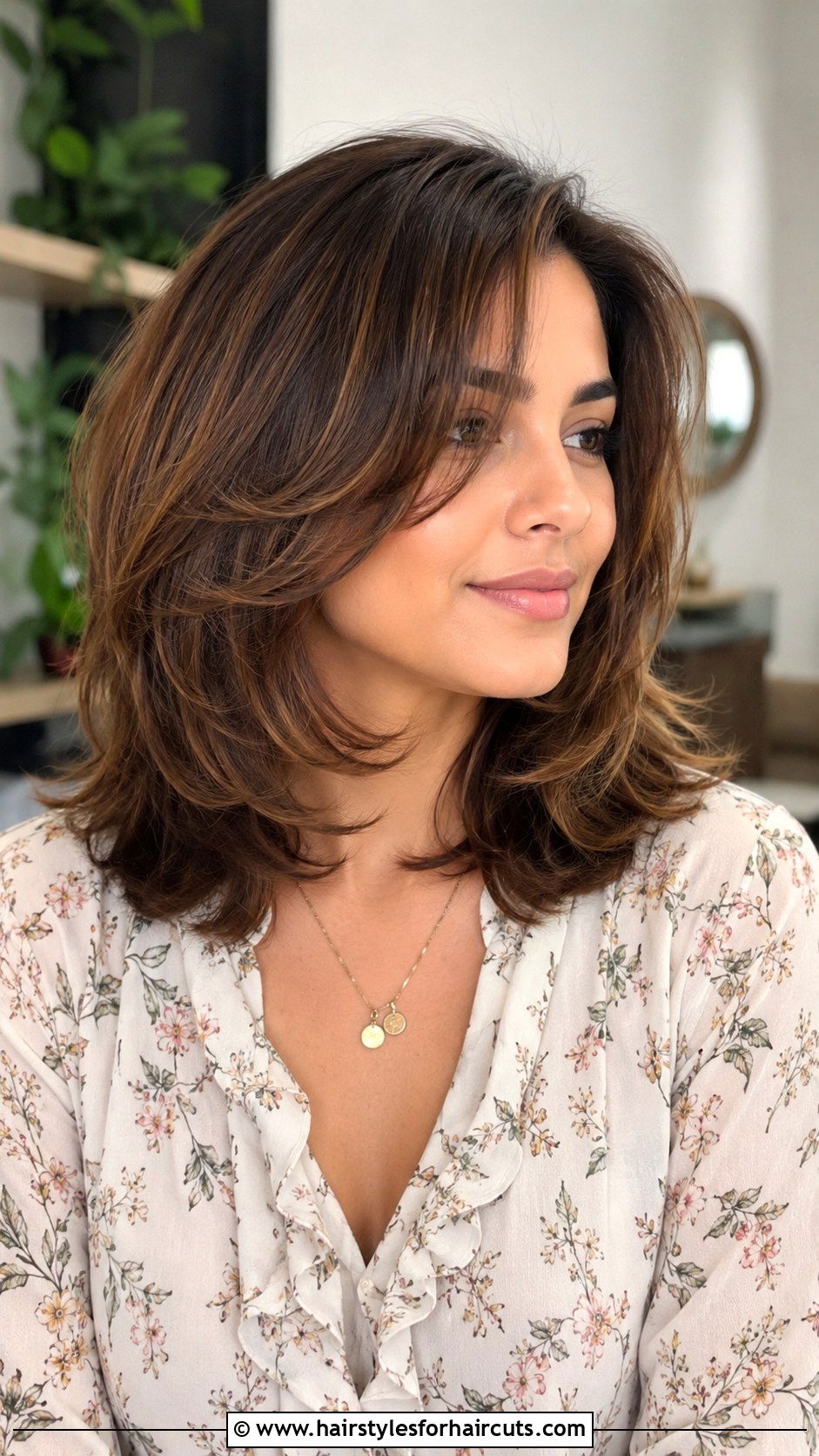 Layered Shoulder Length Cut - 25 haircuts for shoulder length straight hair - 25 haircuts for shoulder length straight hair