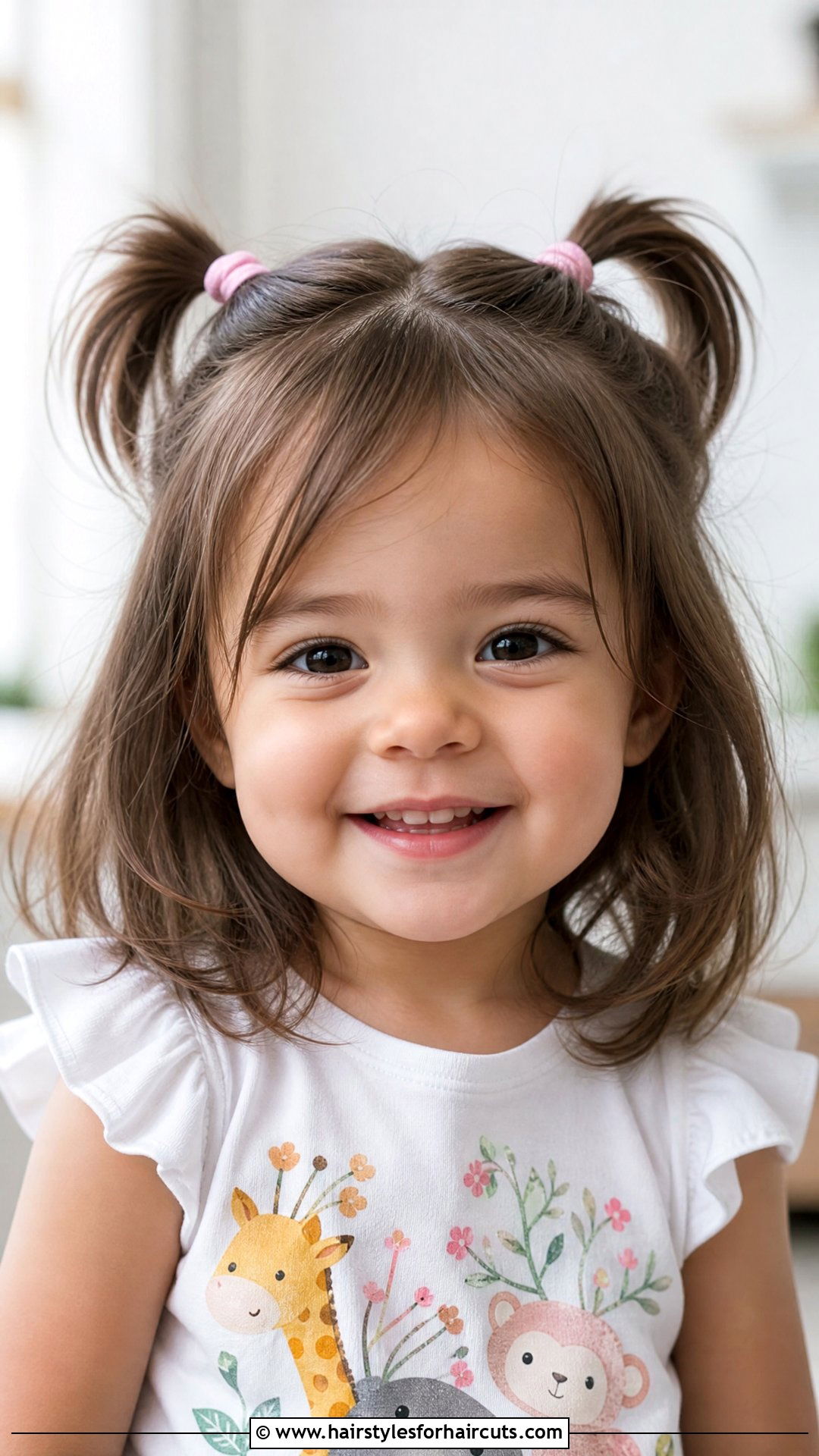 Layered Shoulder Length Haircut - 25 toddler girl haircuts for fine hair - 25 toddler girl haircuts for fine hair