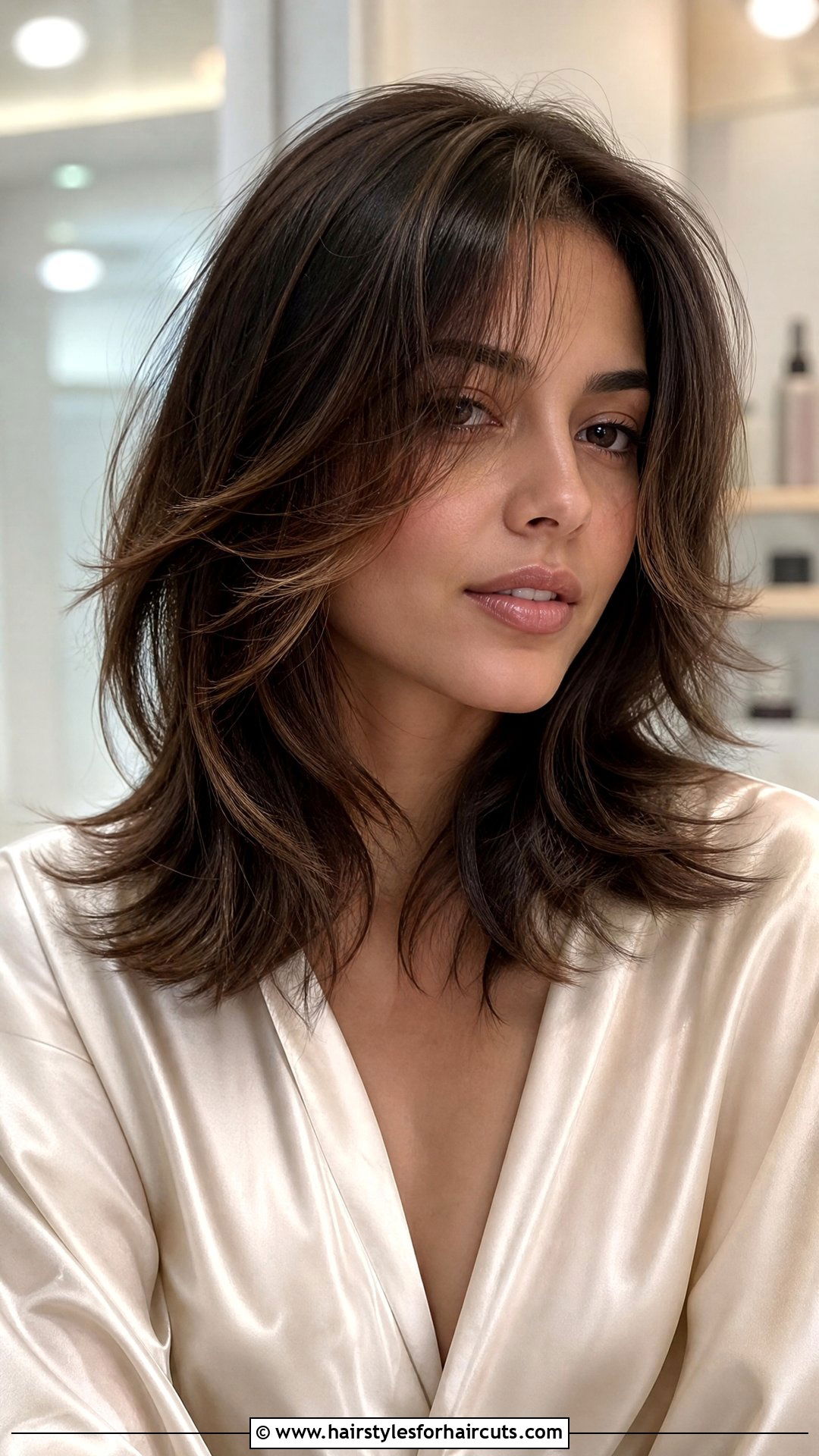 Layered Shoulder Length Razor Cut - 25 layered shoulder length haircuts - 25 layered shoulder length haircuts