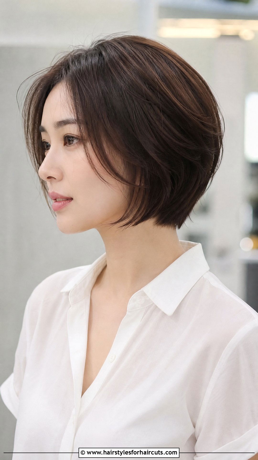 Layered Step Cut Bob - 25 layered medium short haircuts for indian hair - 25 layered medium short haircuts for indian hair