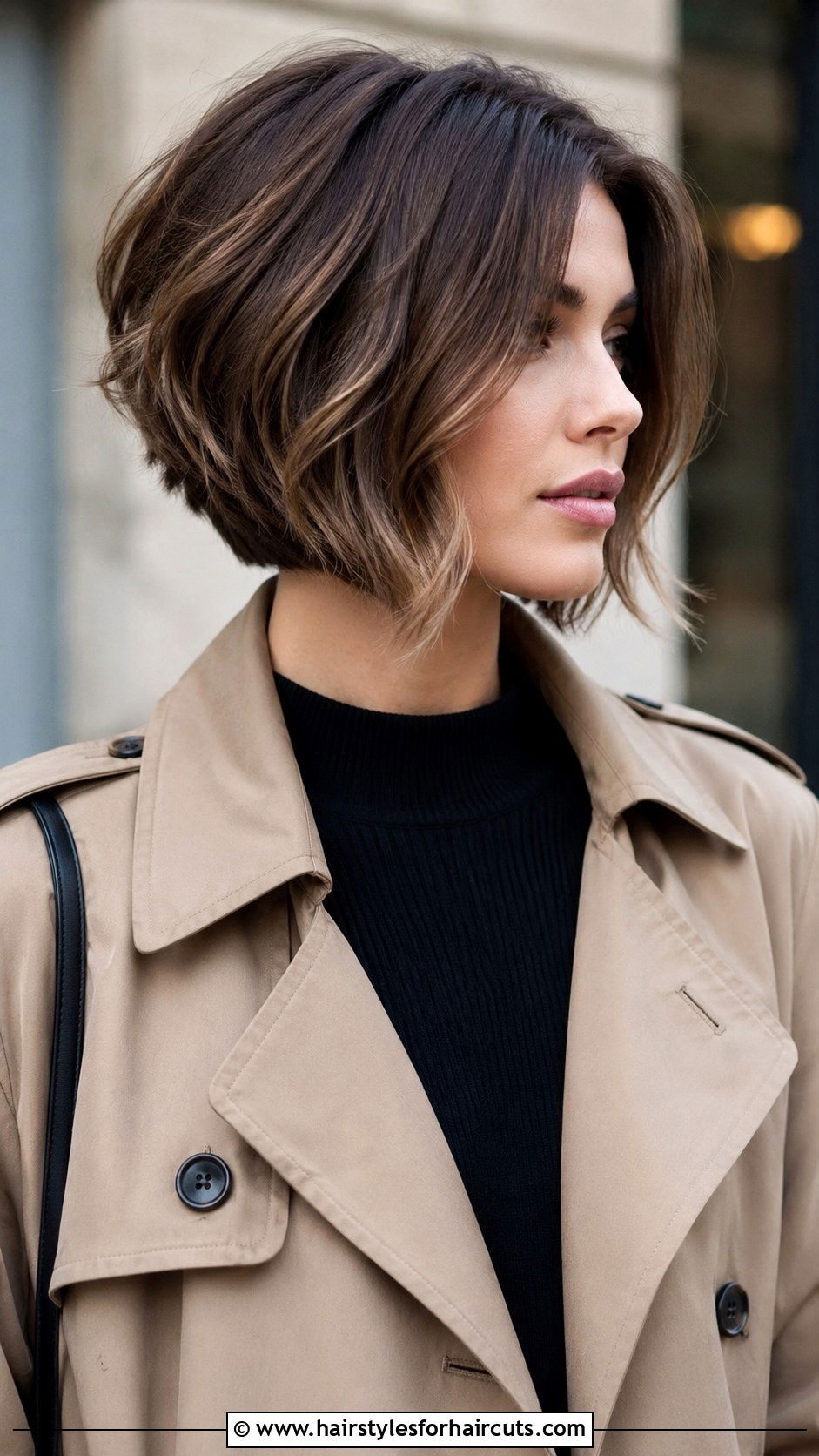 Layered Wavy Inverted Bob - 25 layered haircuts wavy hair - 25 layered haircuts wavy hair