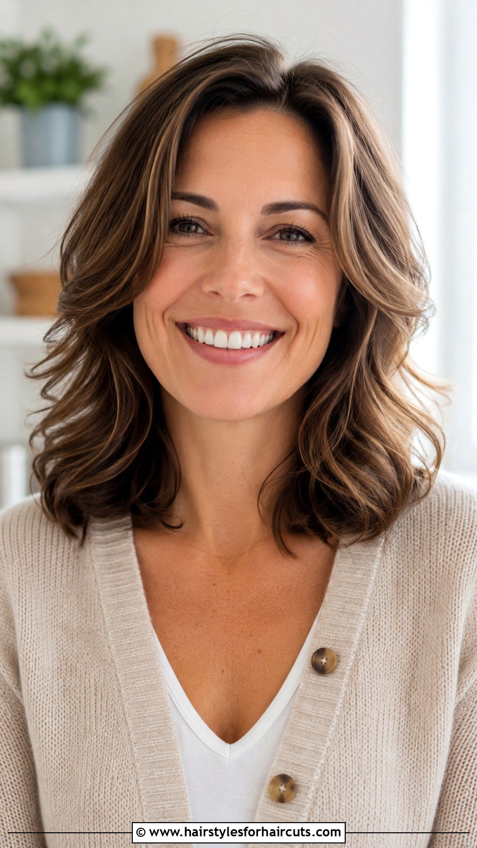 Layered Wavy Shoulder Length Hair - 25 best hairstyles for wavy hair - 25 best hairstyles for wavy hair