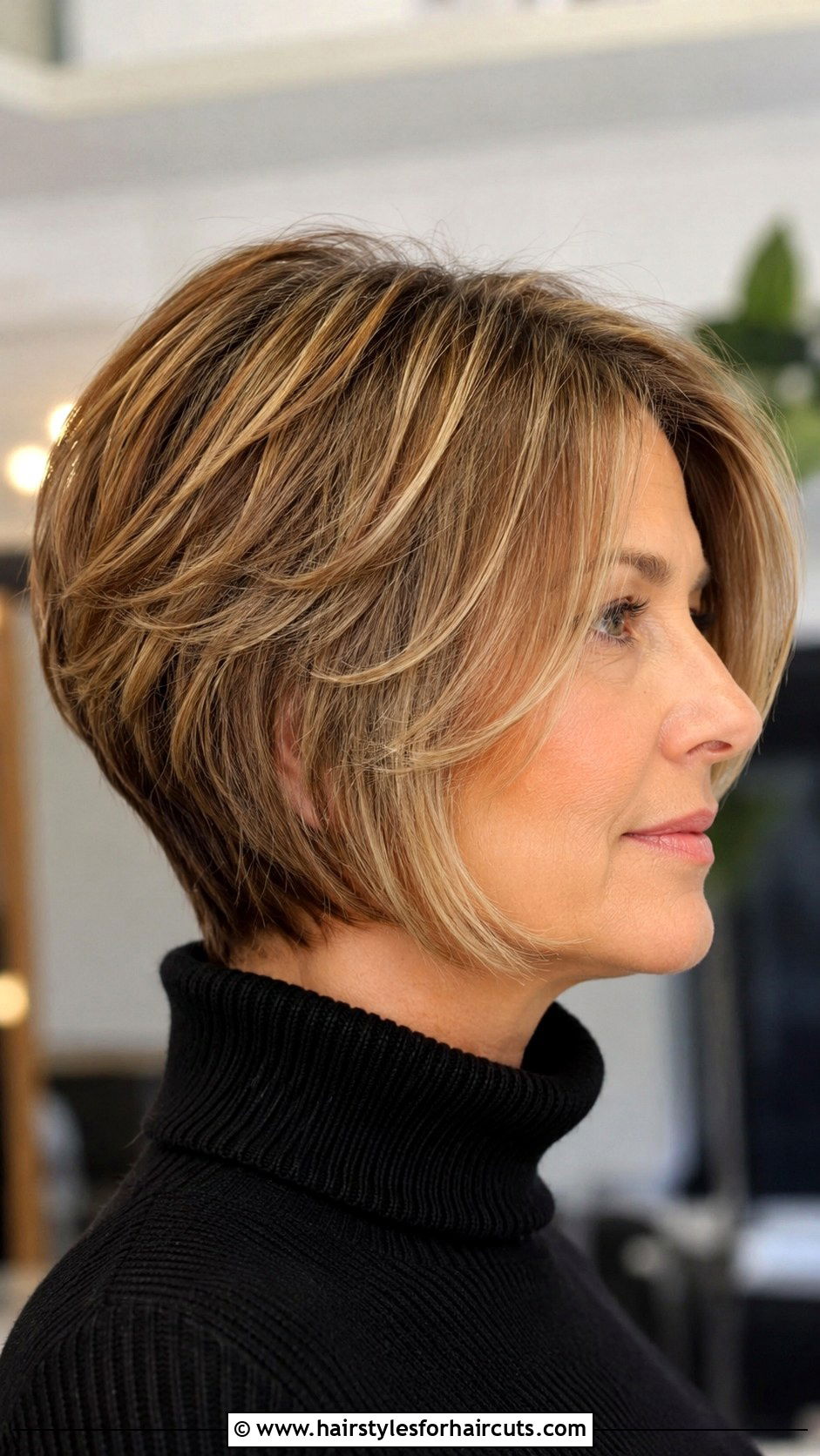 Layered Wedge With Front Layers - 25 front layers haircuts for medium hair - 25 front layers haircuts for medium hair