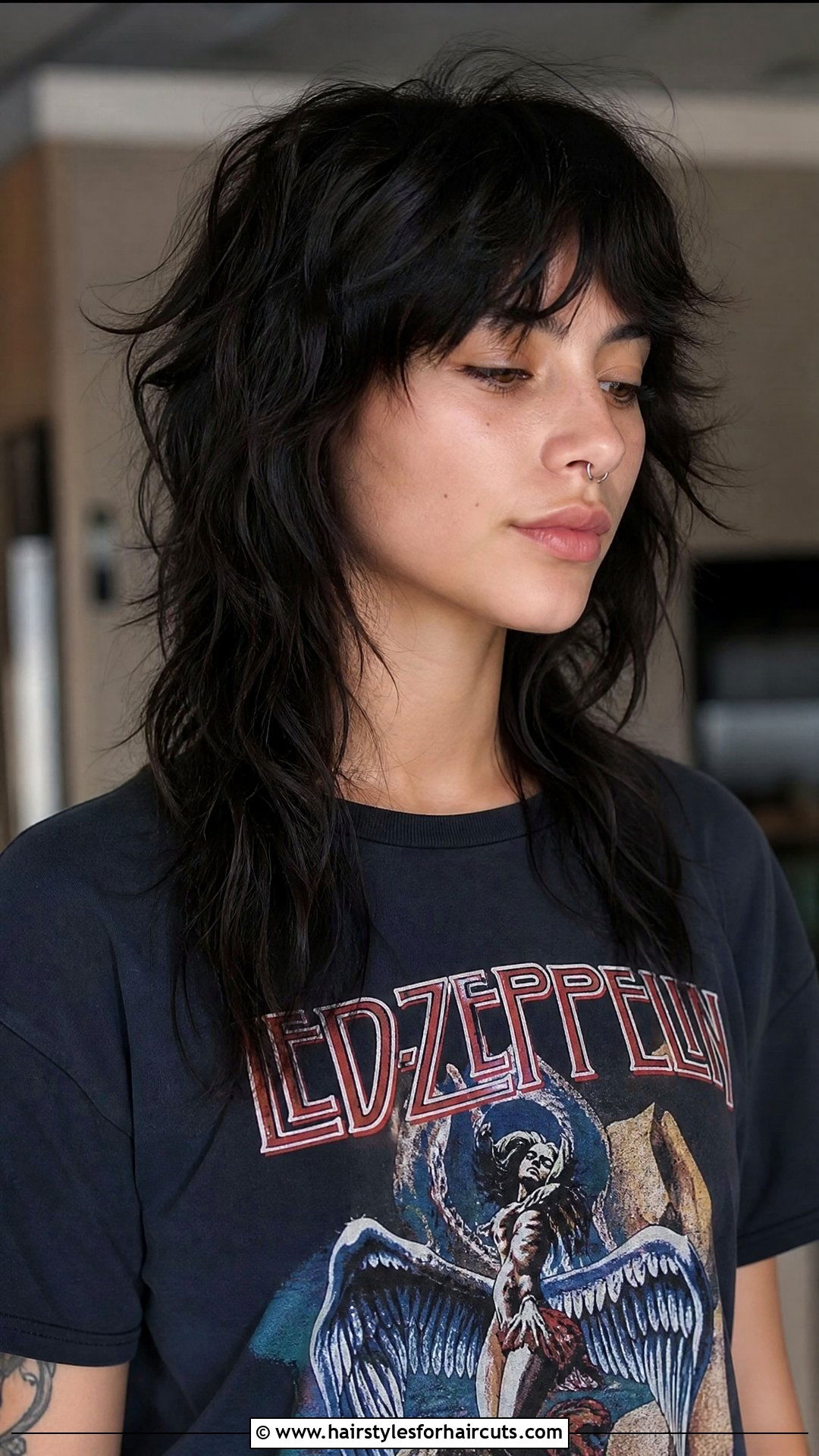 Layered Wolf Cut - 25 haircuts back of head - 25 haircuts back of head