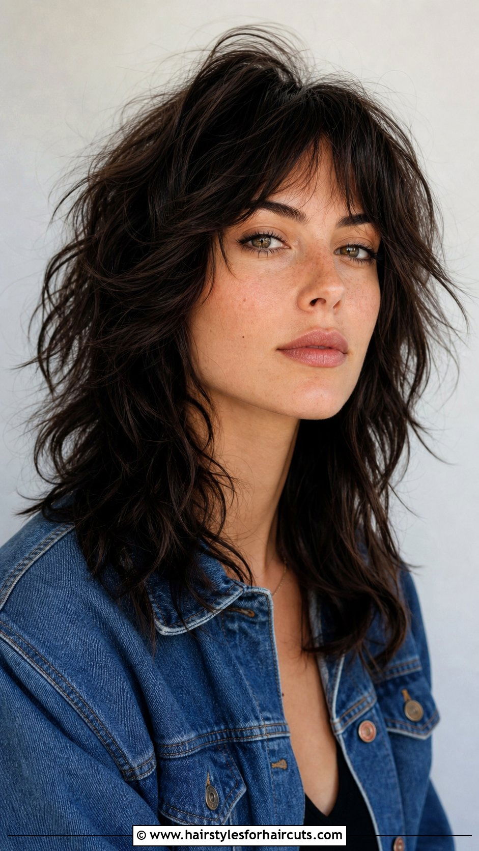 Layered Wolf Cut - 25 haircuts instagram captions - 25 haircuts instagram captions