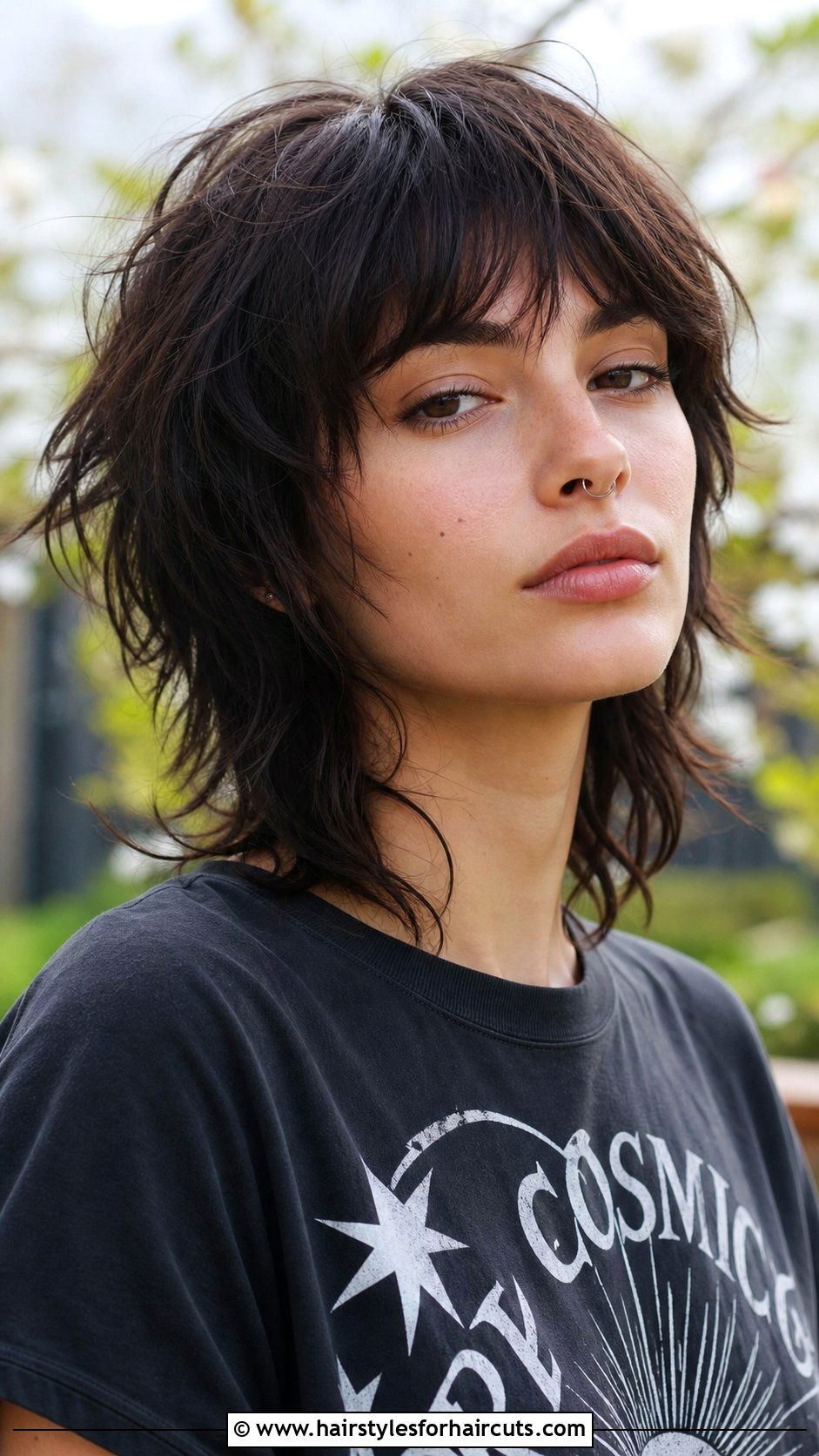 Layered Wolf Cut - 25 haircuts thick straight hair - 25 haircuts thick straight hair