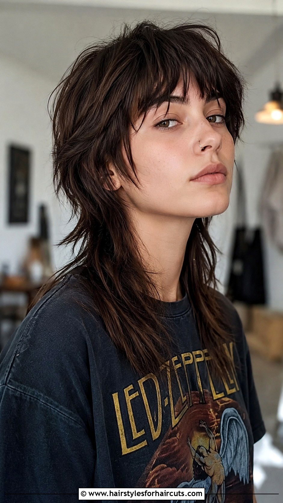 Layered Wolf Cut - 25 haircuts salinas - 25 haircuts salinas