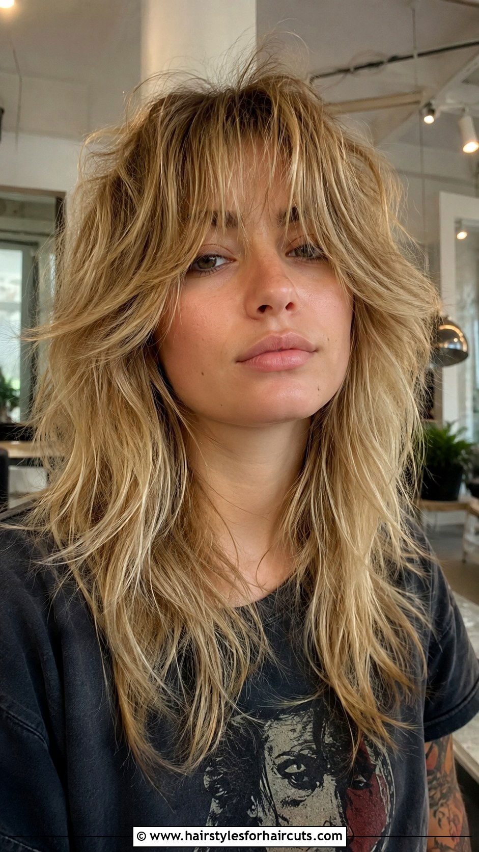 Layered Wolf Cut - 25 cute hairstyles for dirty blonde hair - 25 cute hairstyles for dirty blonde hair