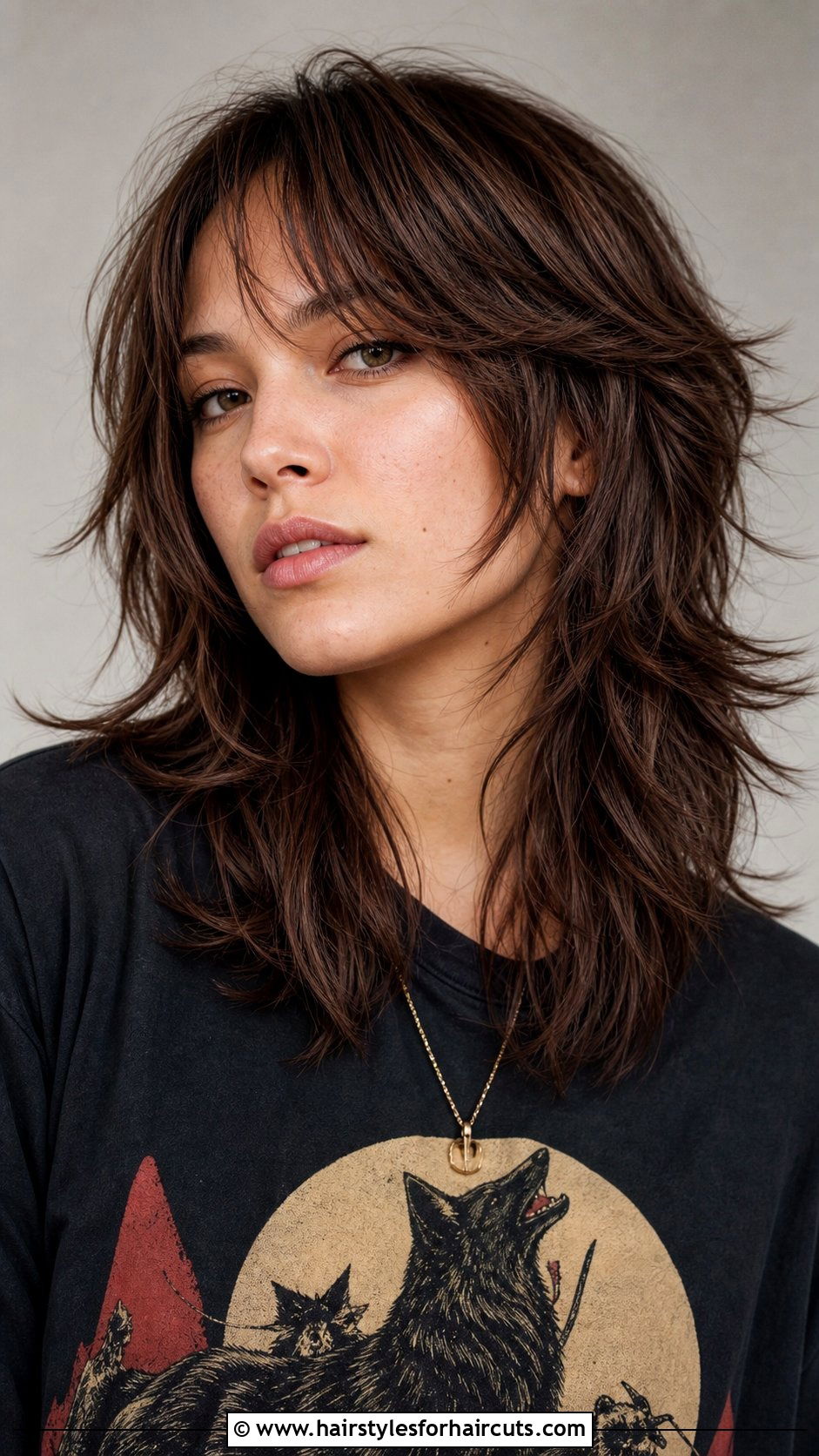 Layered Wolf Cut Haircut - 25 haircuts st louis - 25 haircuts st louis