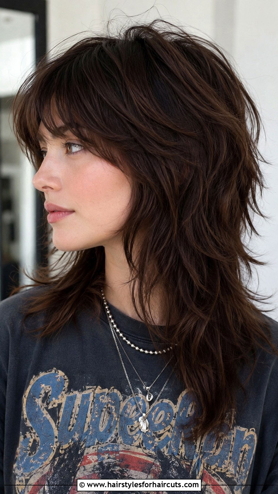 Layered Wolf Cut Haircut - 25 haircuts round rock - 25 haircuts round rock