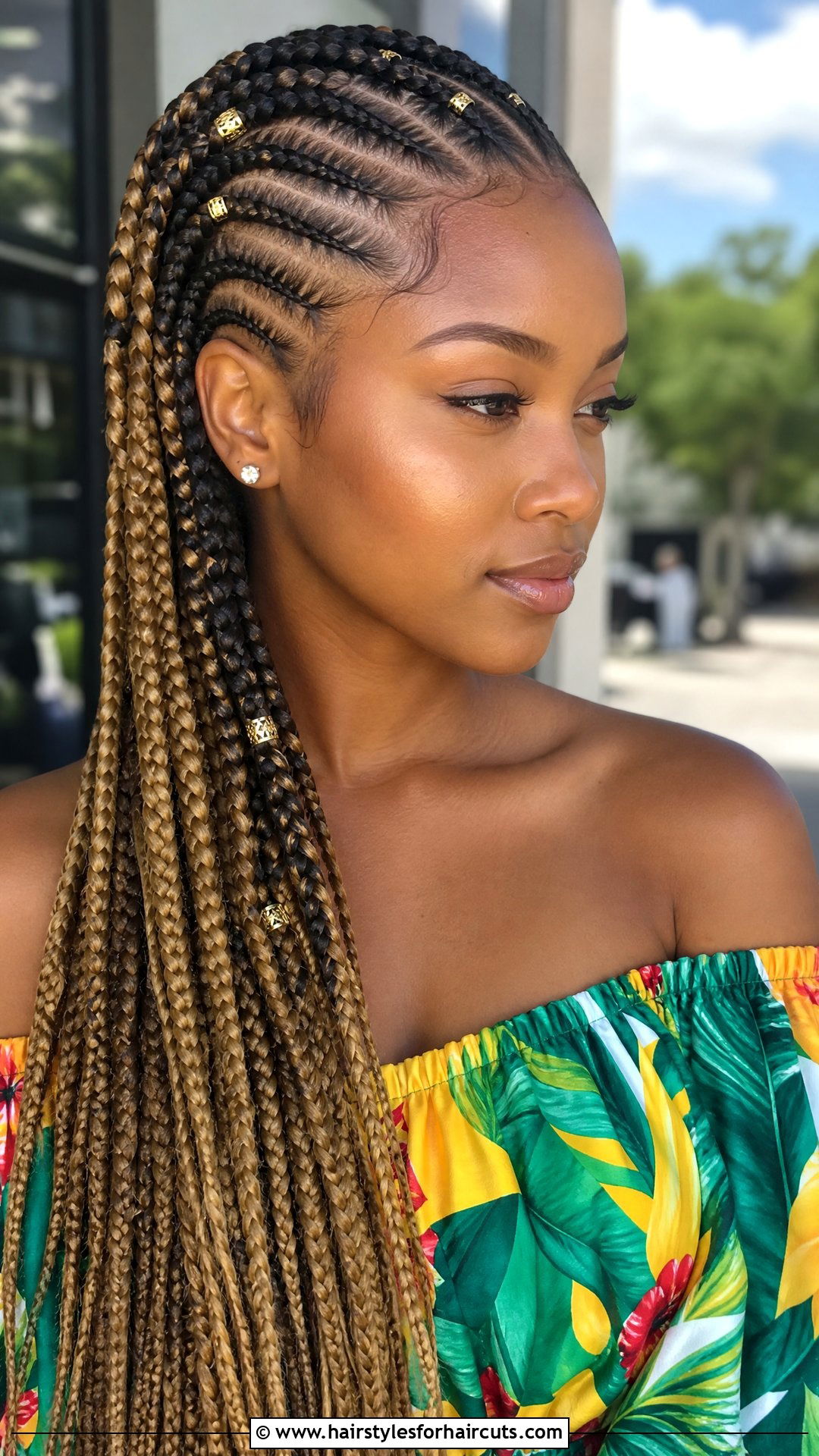 Lemonade Braids - 25 braid hairstyles for long hair - 25 braid hairstyles for long hair