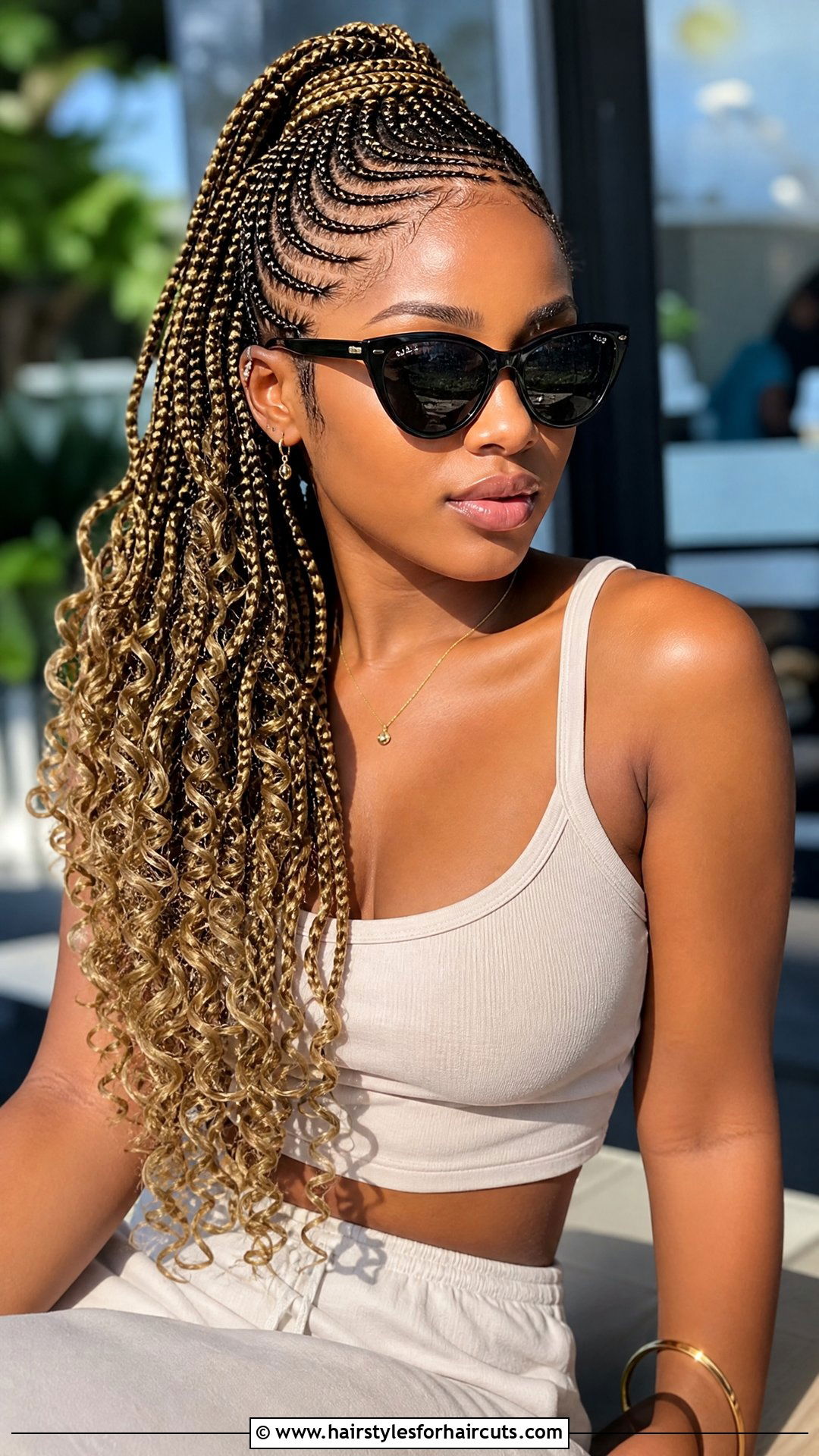 Lemonade Braids - 25 exotic hairstyles for black hair - 25 exotic hairstyles for black hair