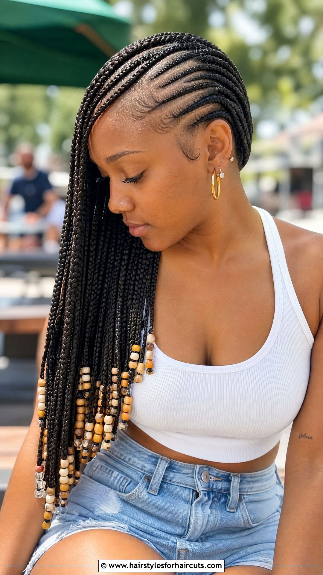 Lemonade Braids - 25 women black hairstyles - 25 women black hairstyles