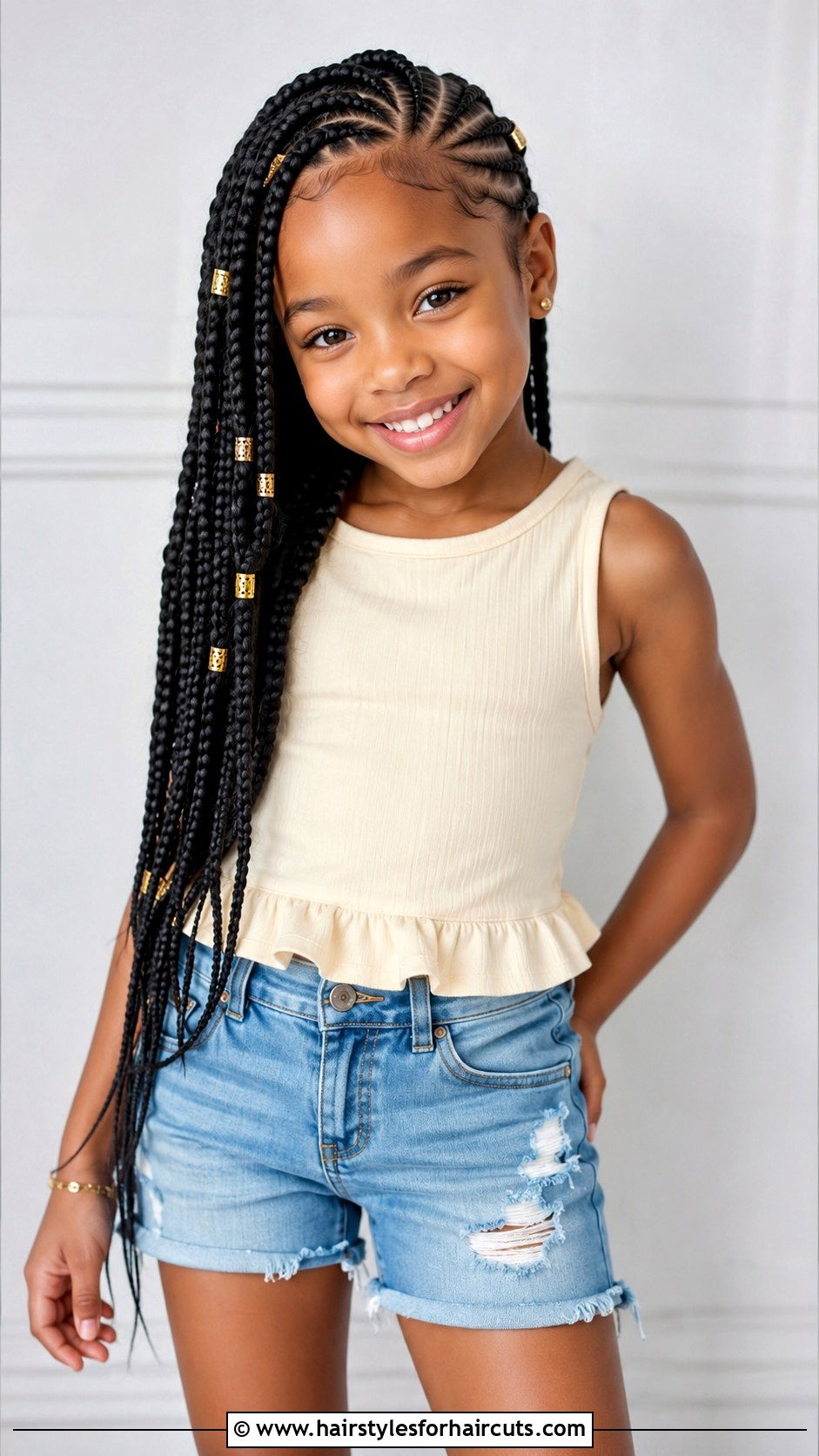 Lemonade Braids - 25 african kids hairstyles - 25 african kids hairstyles