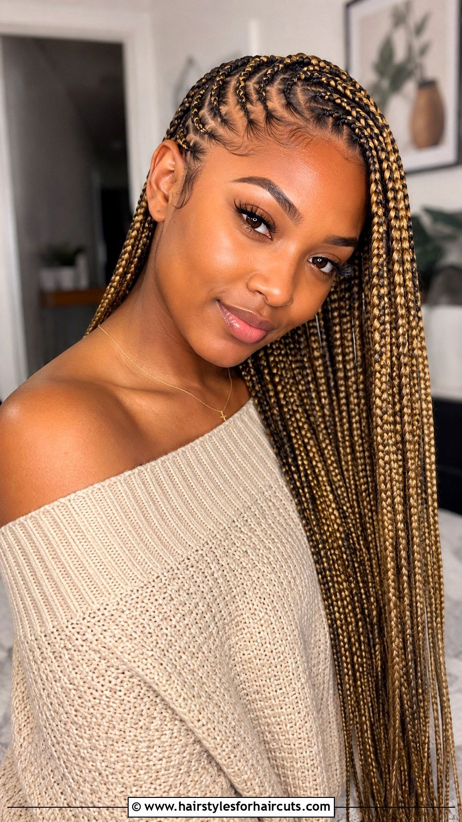 Lemonade Braids - 25 winter hairstyles for black hair - 25 winter hairstyles for black hair