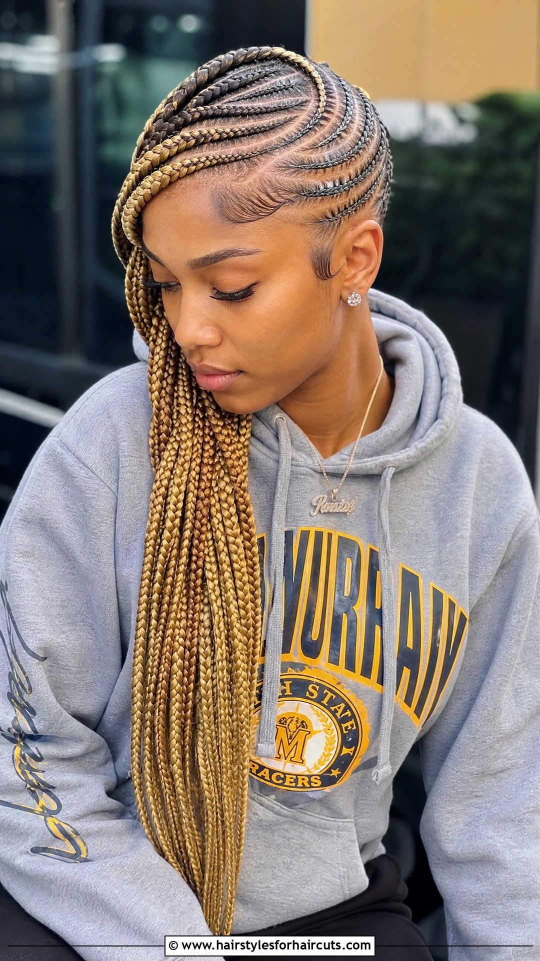 Lemonade Braids Hairstyle - 25 cool black hairstyles - 25 cool black hairstyles