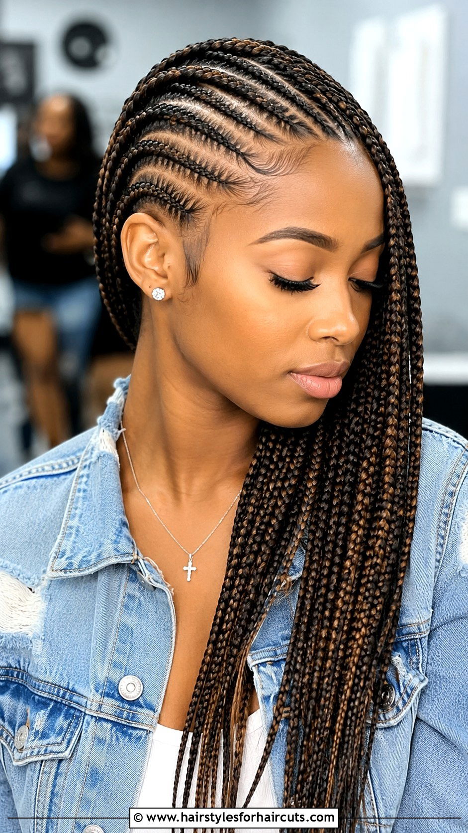 Lemonade Cornrows - 25 cornrows hairstyles with natural hair - 25 cornrows hairstyles with natural hair