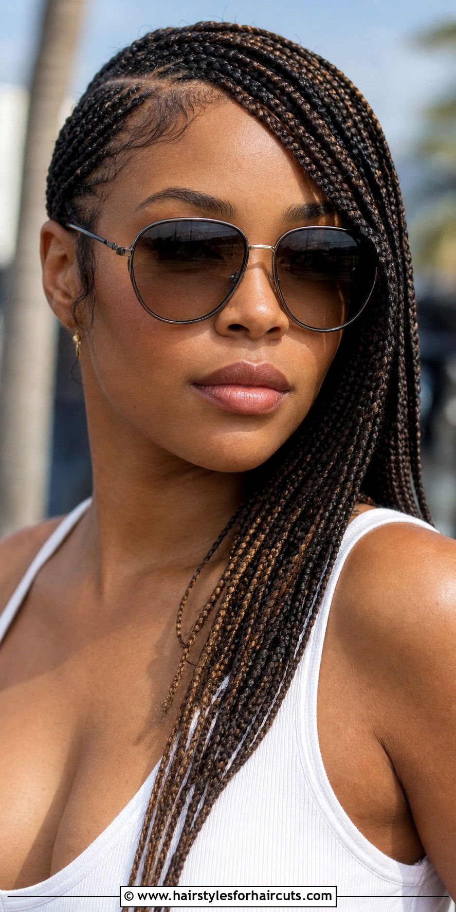 Lemonade Single Braid Hairstyle - 25 single braid hairstyles for black hair - 25 single braid hairstyles for black hair