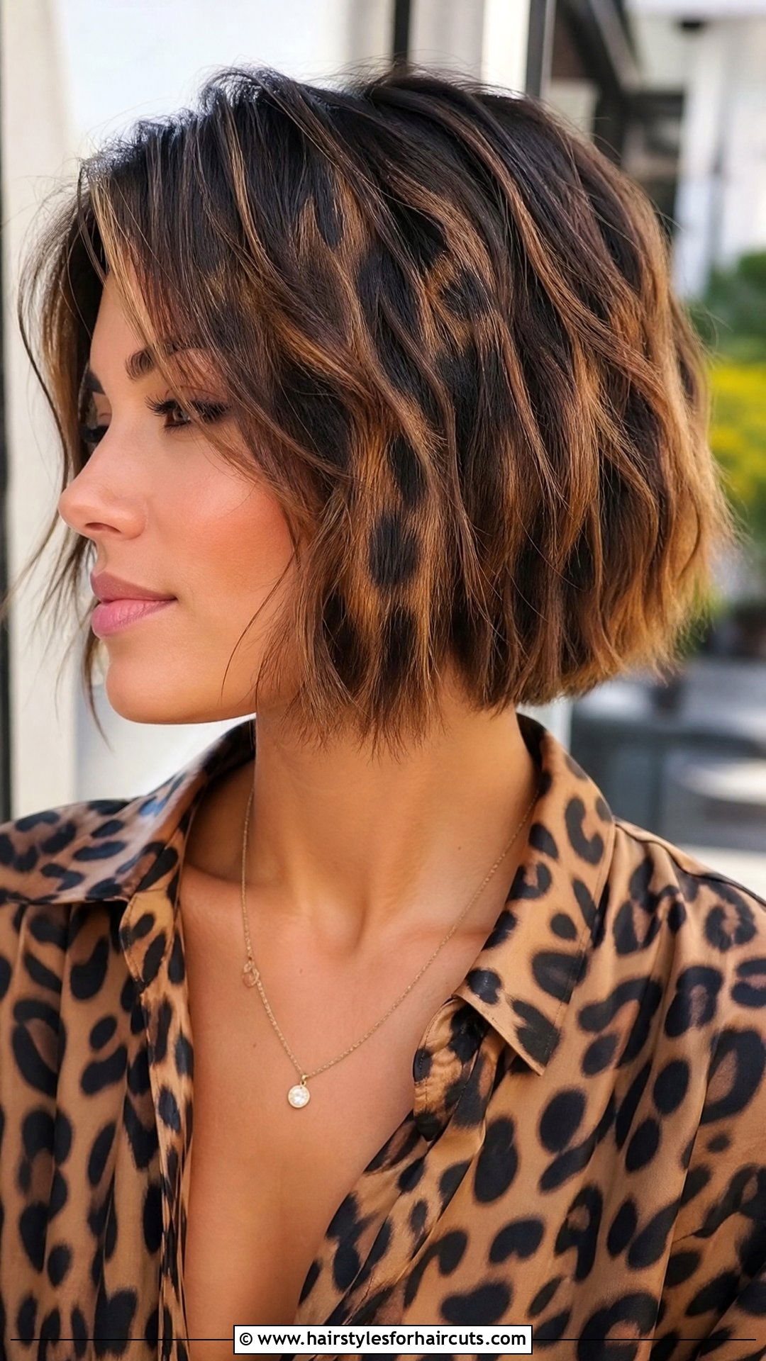 Leopard Print Short Hair - 25 cute halloween hairstyles for short hair - 25 cute halloween hairstyles for short hair