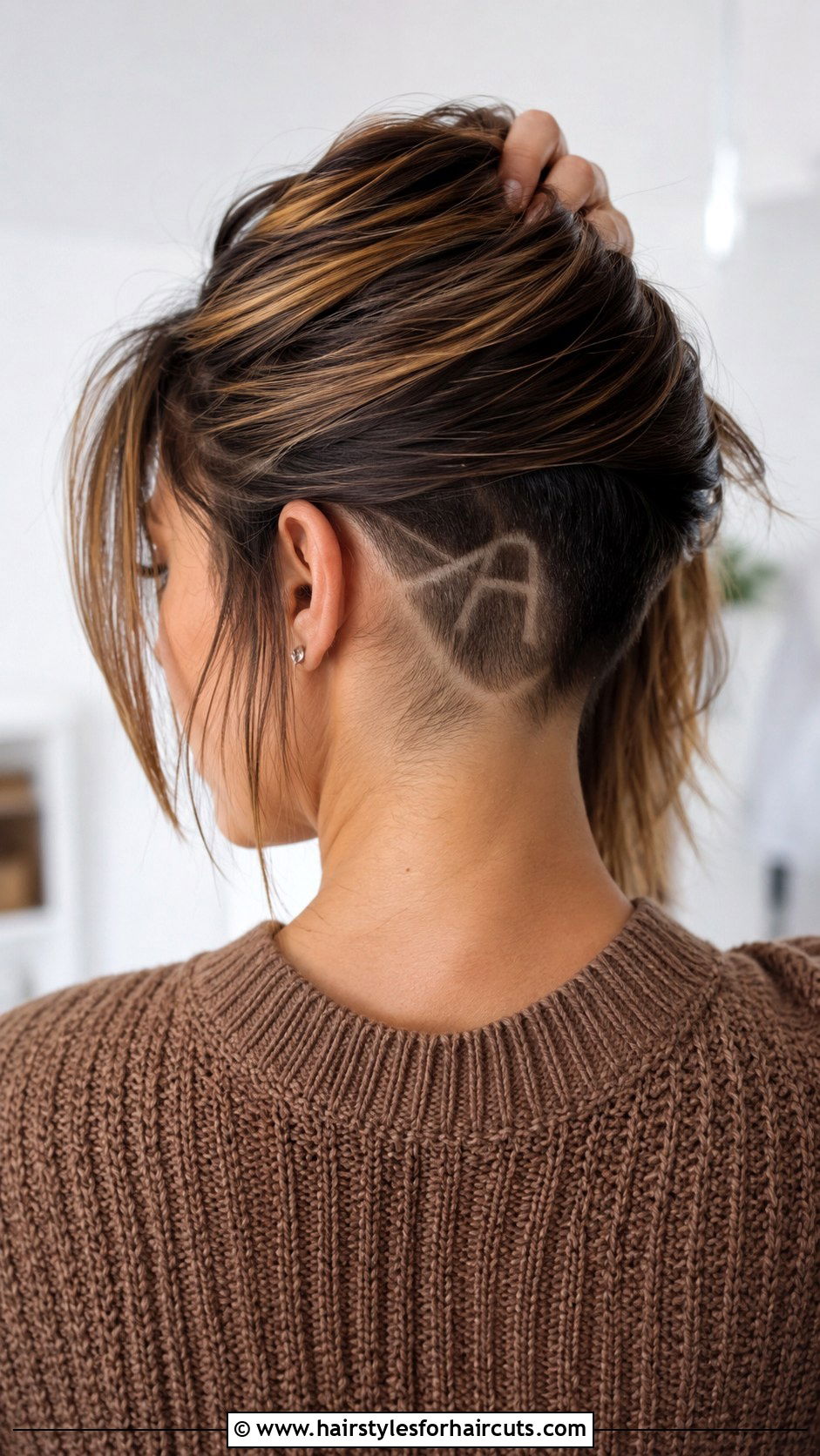 Letter A Design Undercut - 25 letter a design haircuts - 25 letter a design haircuts