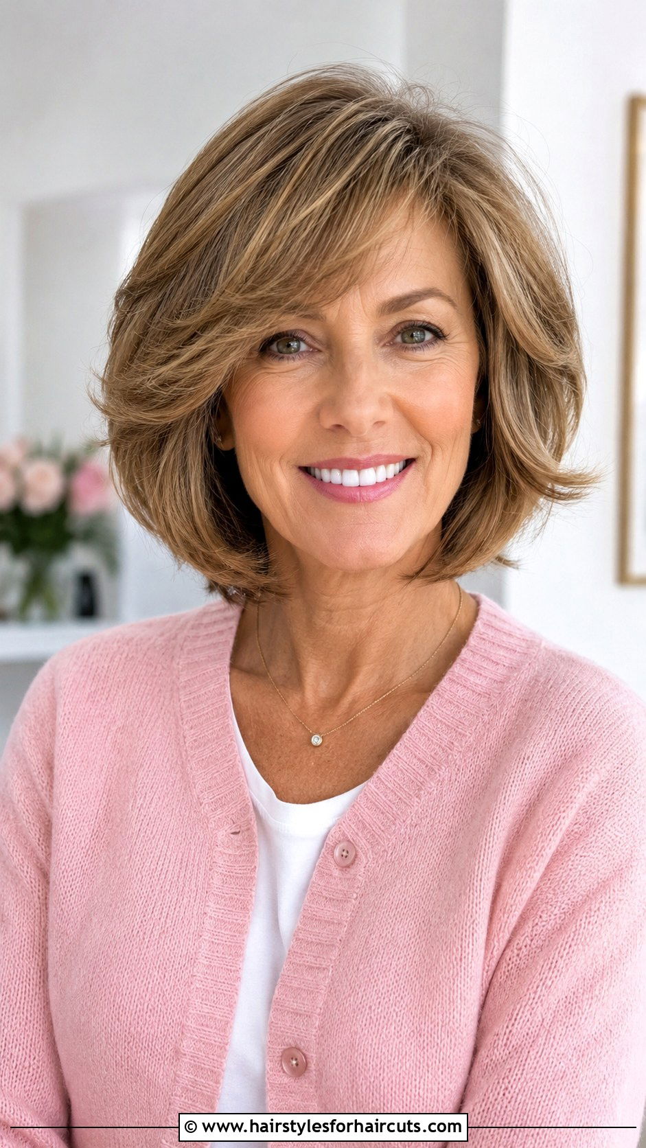 Light Brown Layered Bob - 25 light brown hairstyles - 25 light brown hairstyles