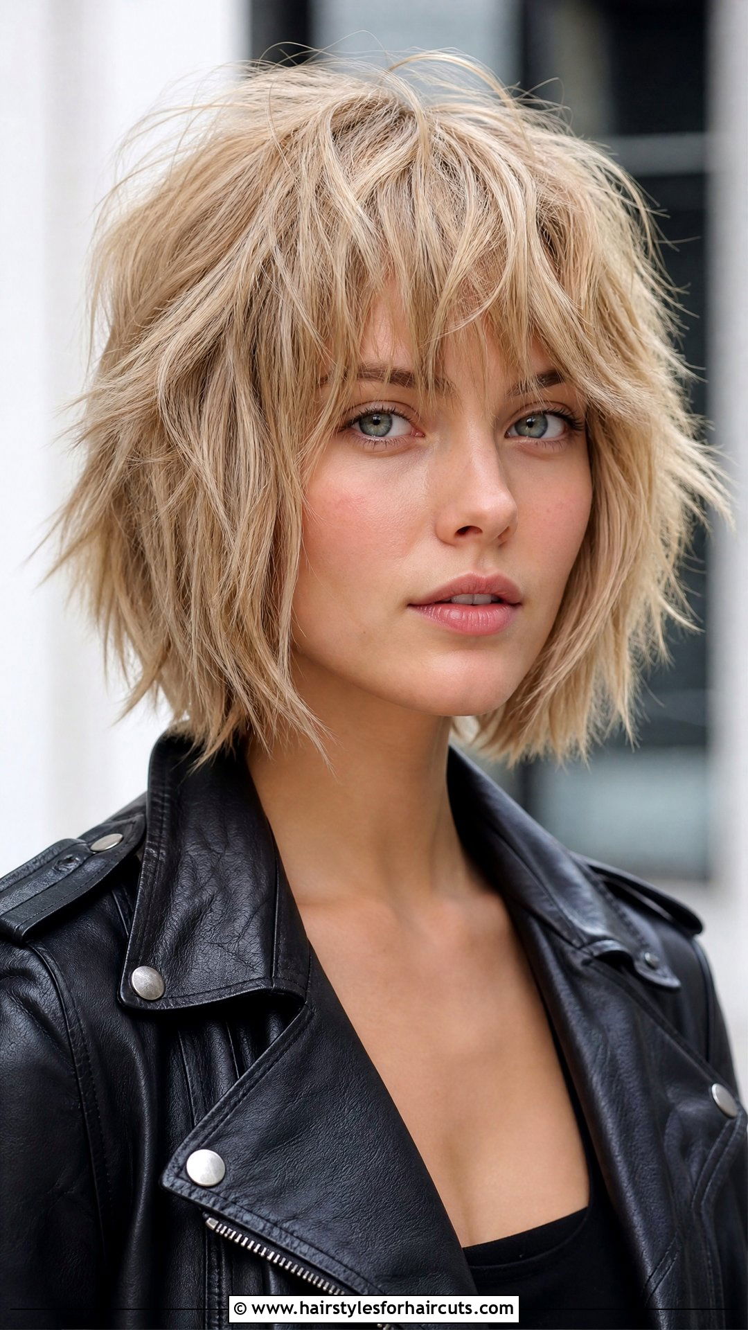 Light Golden Blonde Short Shag - 25 golden hairstyles - 25 golden hairstyles