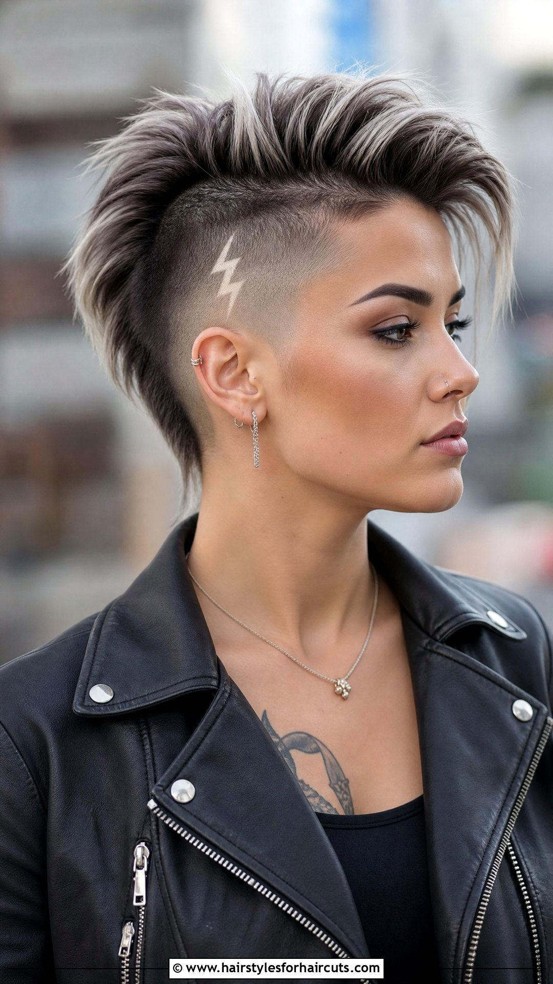 Lightning Bolt Faux Hawk - 25 lighting bolt haircuts - 25 lighting bolt haircuts
