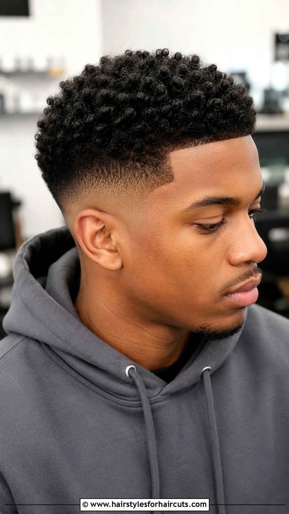 Line Up With Curly Fade - 25 curly hair fade haircuts - 25 curly hair fade haircuts
