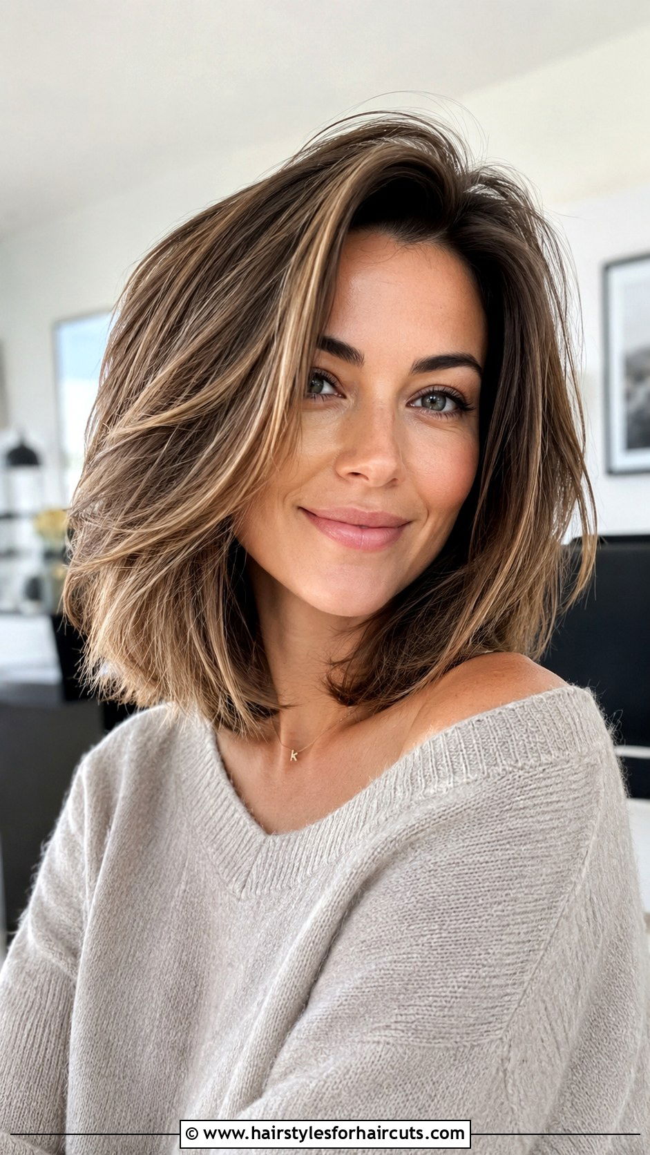 Lob Blowout - 25 blow out hairstyles - 25 blow out hairstyles
