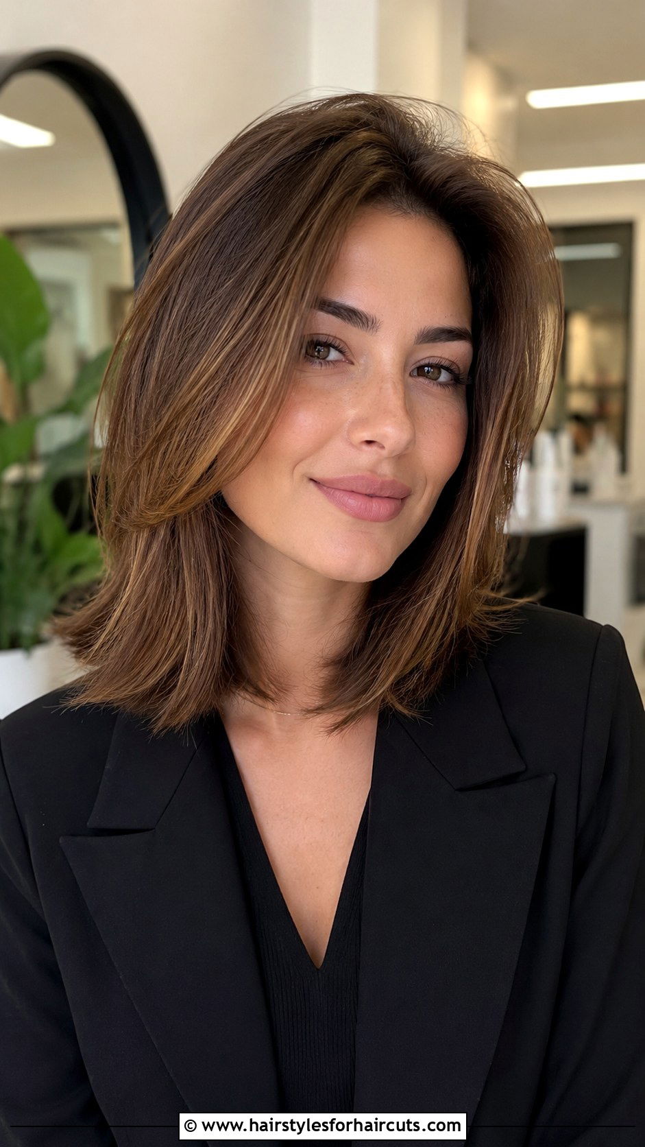 Lob With Root Volume Blowout - 25 blowouts hairstyles - 25 blowouts hairstyles