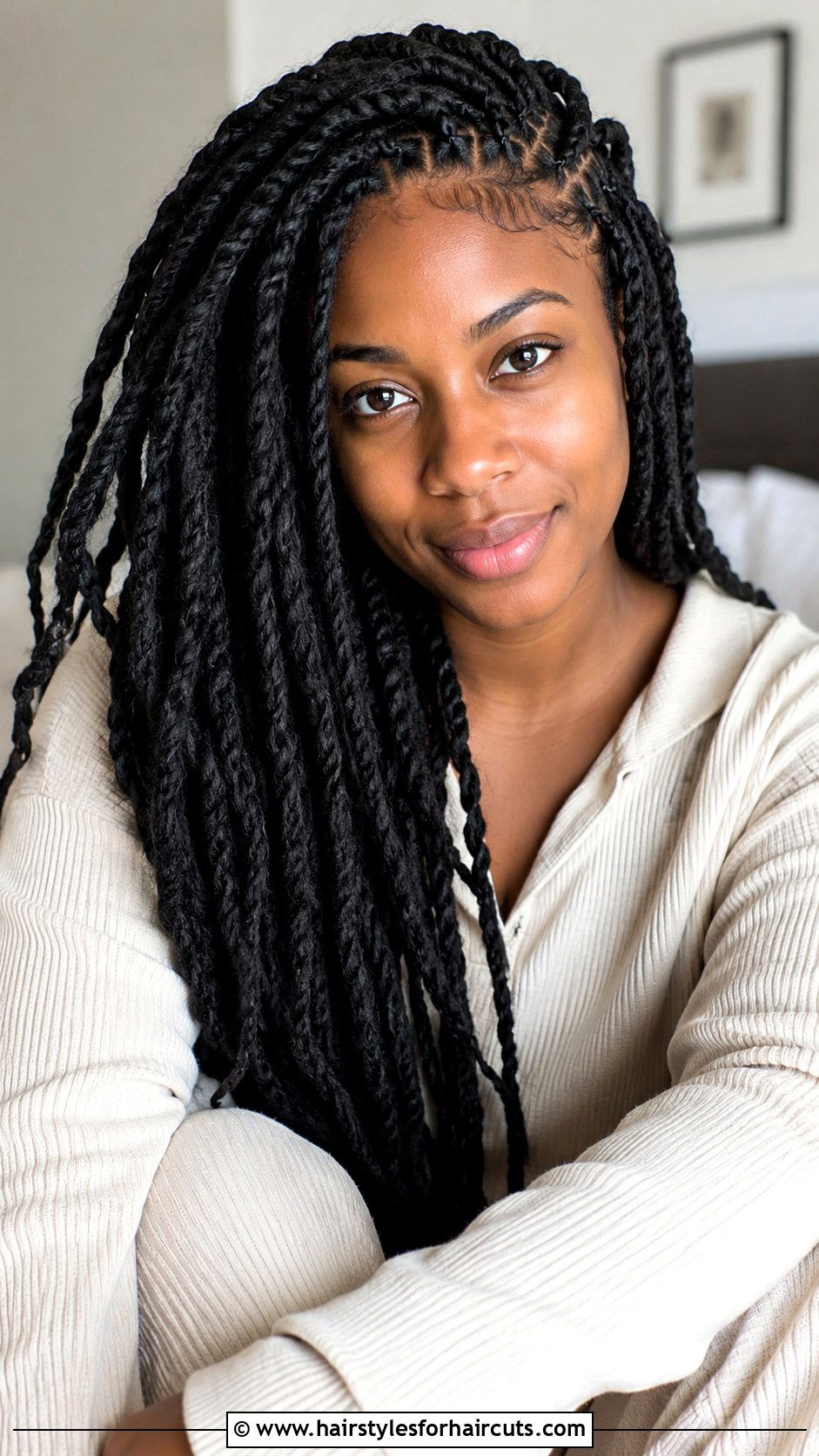 Loc Rope Twist - 25 loc hairstyles for long hair - 25 loc hairstyles for long hair