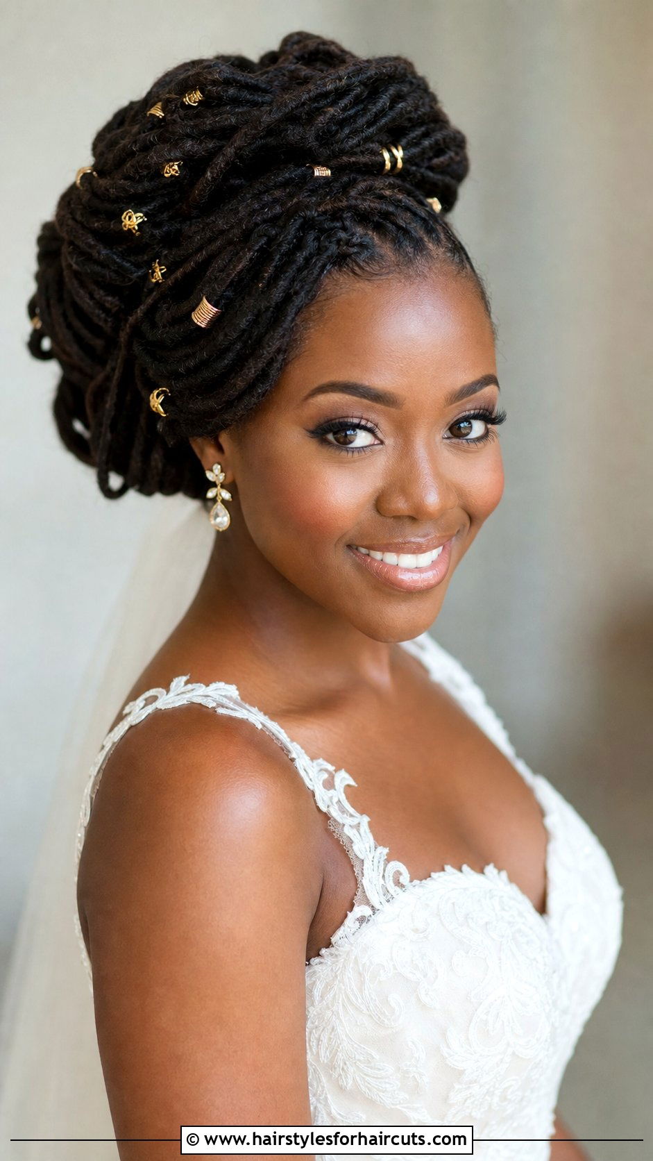 Loc Updo Wedding - 25 wedding hairstyles black women - 25 wedding hairstyles black women