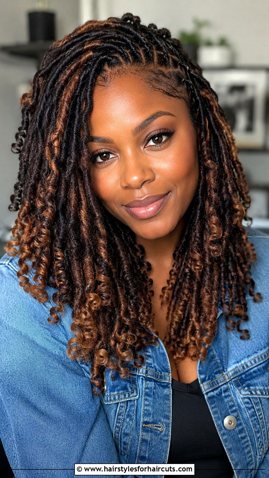 Locs With Curly Ends - 25 locked hairstyles - 25 locked hairstyles