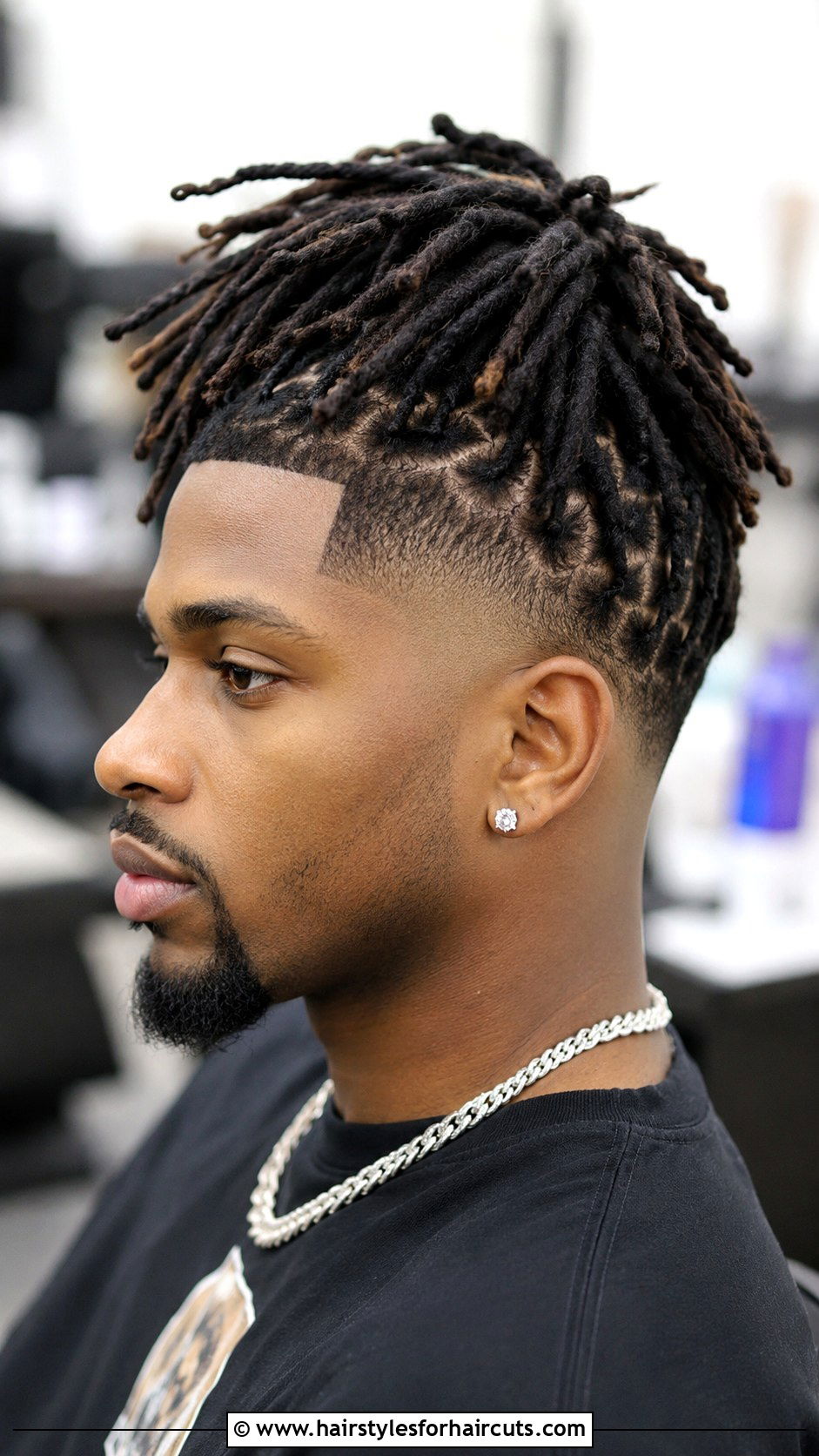 Locs With Fade Hairstyle - 25 dread hairstyles - 25 dread hairstyles