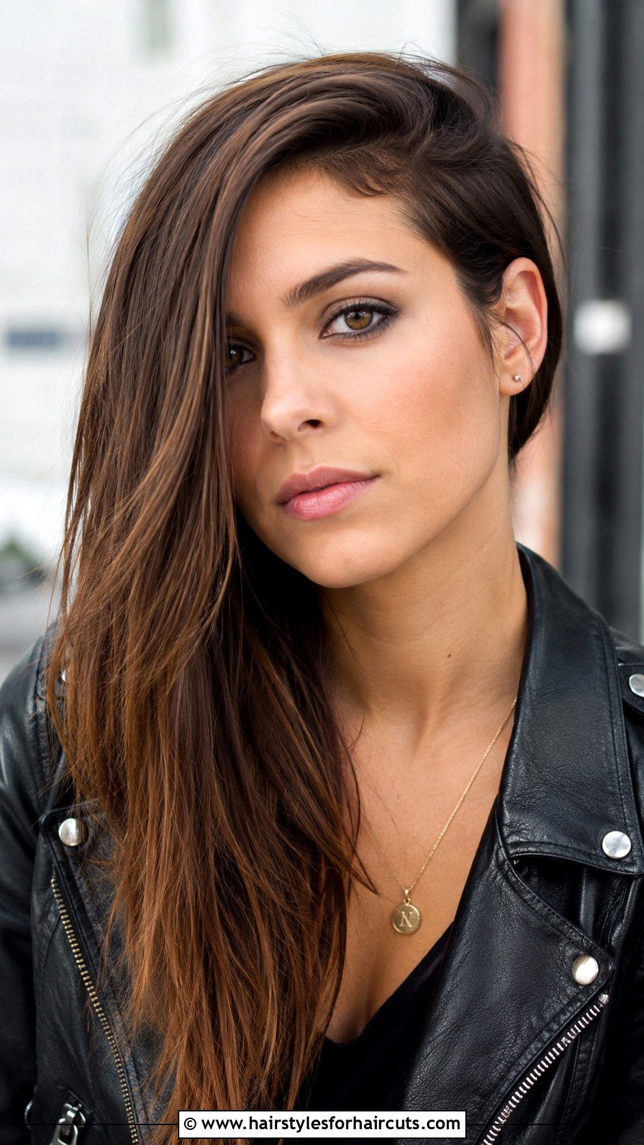 Long Asymmetrical Haircut - 25 long hairstyles round face - 25 long hairstyles round face