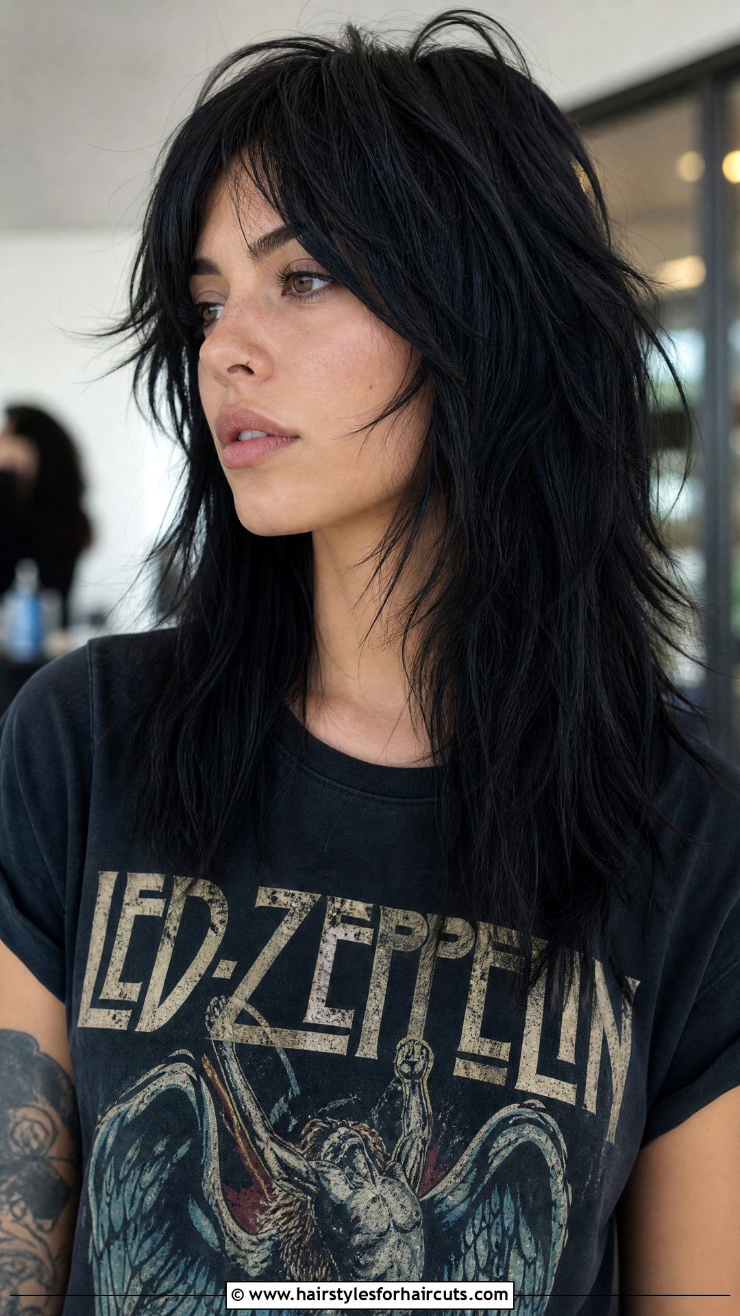 Long Black Shag Haircut - 25 long black haircuts - 25 long black haircuts