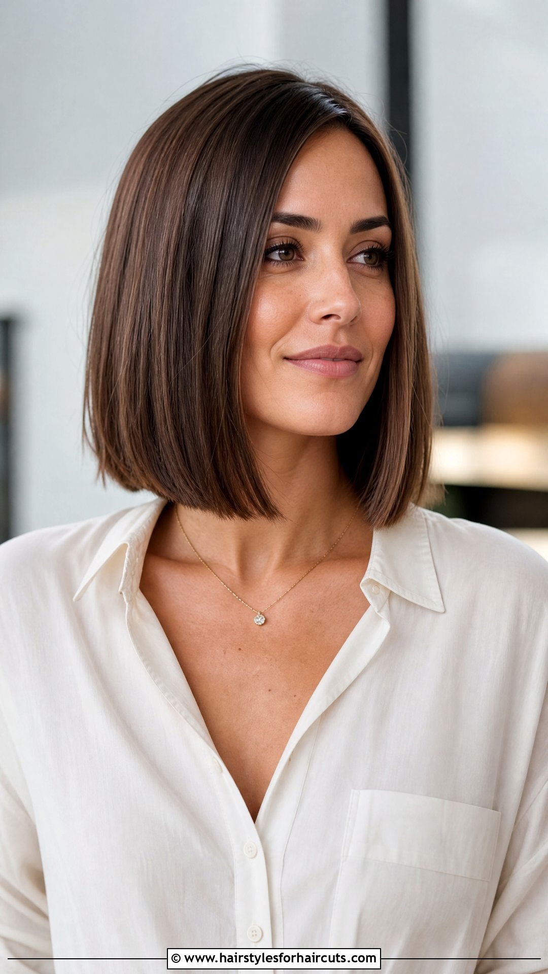 Long Blunt Bob Haircut - 25 long haircuts for women with straight hair - 25 long haircuts for women with straight hair