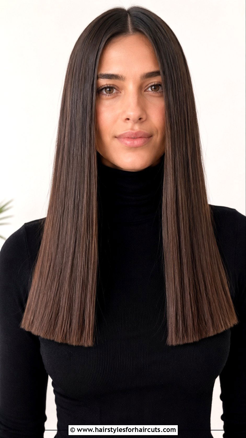 Long Blunt Cut Hairstyle - 25 40s hairstyles long hair - 25 40s hairstyles long hair