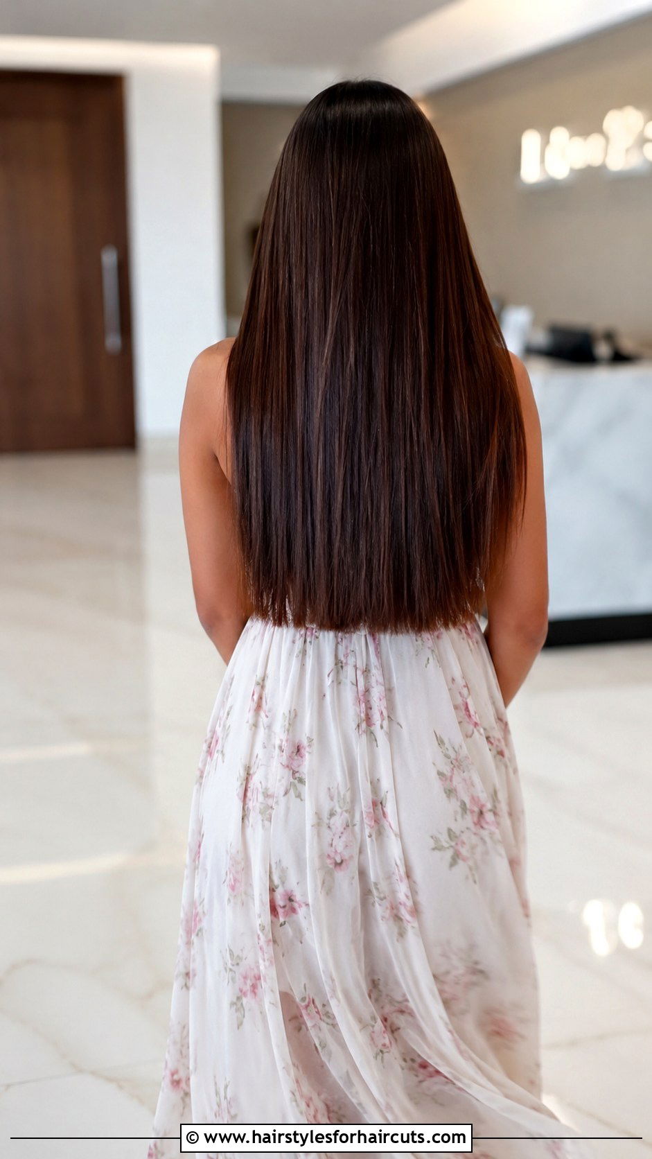 Long Blunt Cut Straight Hair - 25 haircuts for straight hair - 25 haircuts for straight hair