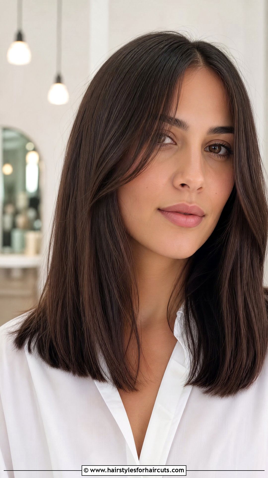 Long Blunt Cut With Face Framing - 25 long thin hairstyles for women - 25 long thin hairstyles for women