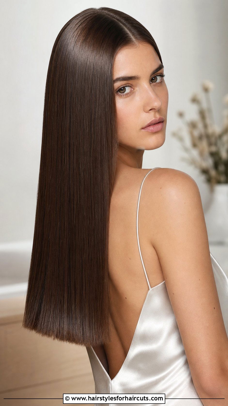 Long Blunt Glass Hair Look - 25 blunt haircuts long - 25 blunt haircuts long