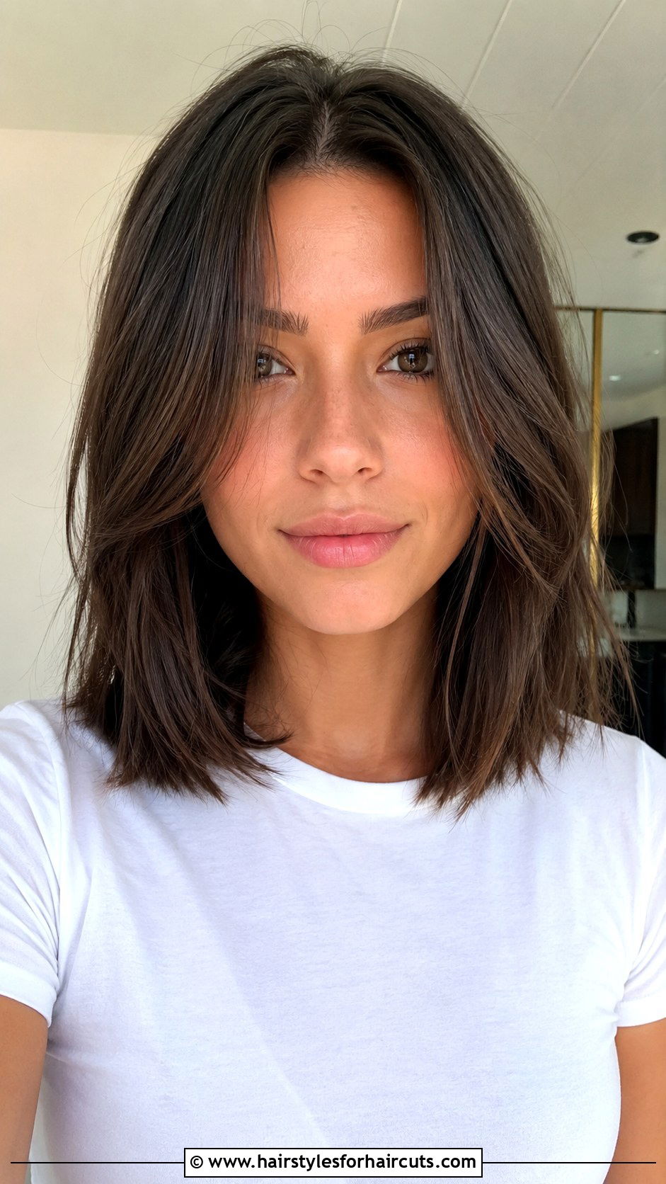 Long Bob After 4 Inch Cut - 25 4 inches of haircuts off - 25 4 inches of haircuts off