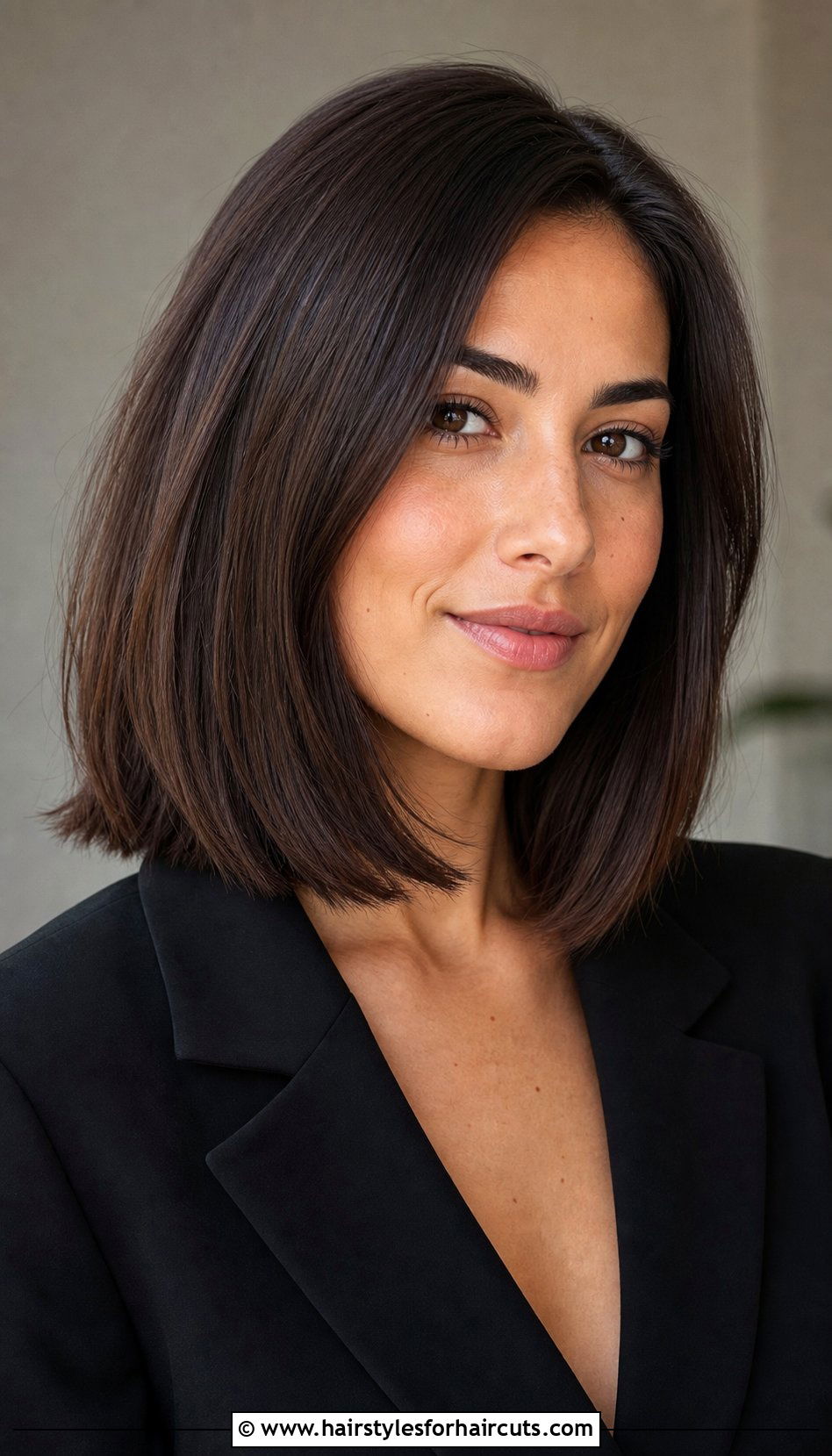 Long Bob Haircut - 25 haircuts chart - 25 haircuts chart