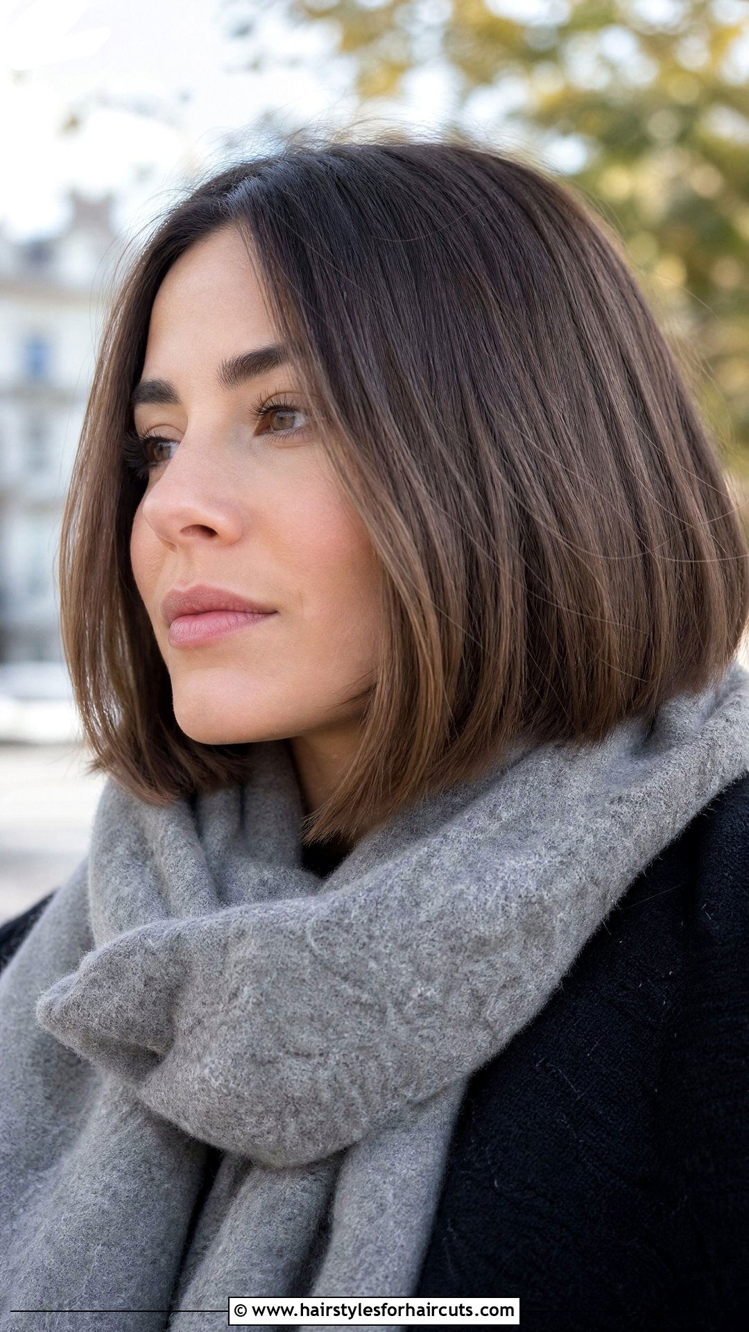 Long Bob Winter Haircut - 25 winter haircuts - 25 winter haircuts