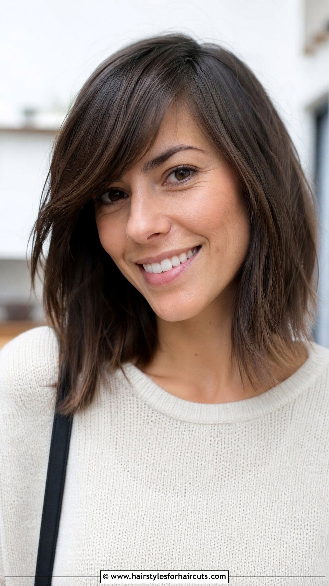 Long Bob With Bangs - 25 haircuts minot - 25 haircuts minot